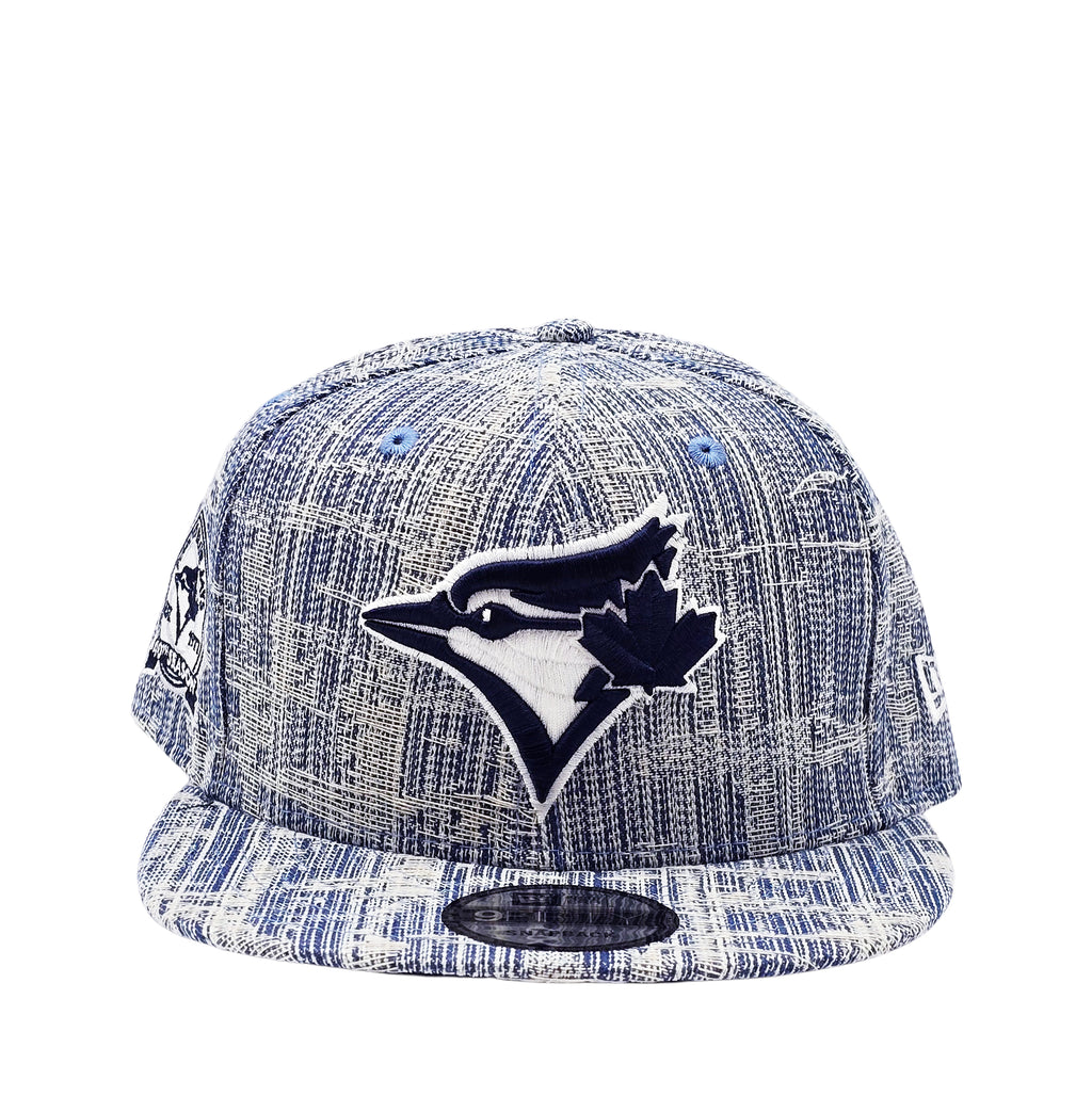 NEW ERA 9FIFTY TORONTO BLUE JAYS 40TH SEASON DENIM BLUE SNAPBACK HAT