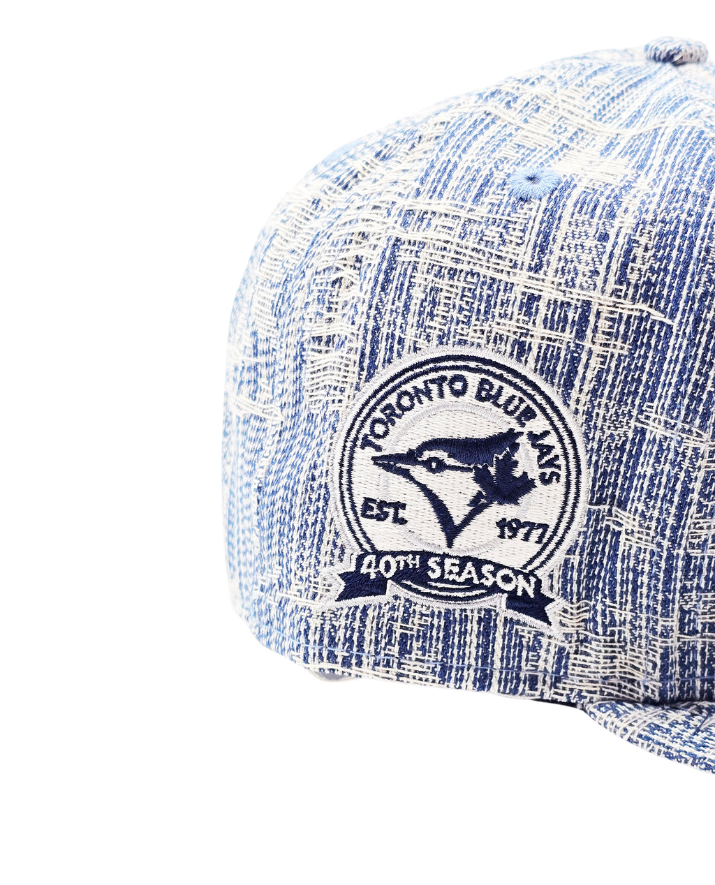 NEW ERA 9FIFTY TORONTO BLUE JAYS 40TH SEASON DENIM BLUE SNAPBACK HAT