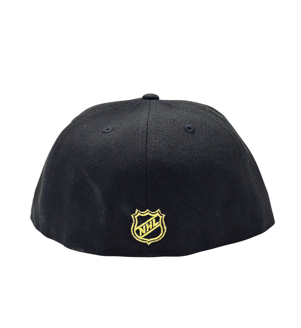 NEW ERA 59FIFTY NHL TORONTO MAPLE LEAFS BLACK/GOLD FITTED HAT