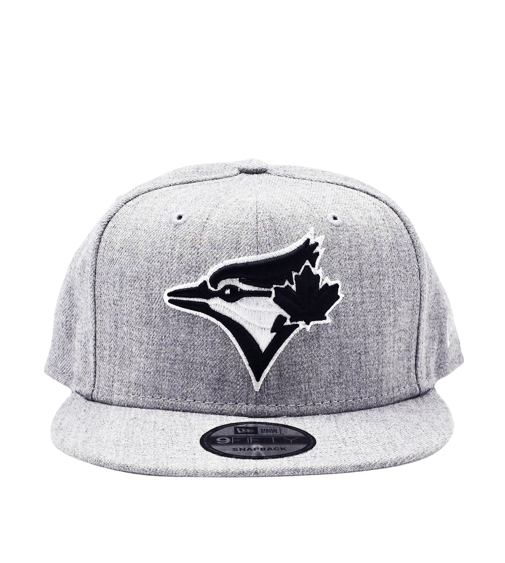 NEW ERA 9FIFTY MLB TORONTO BLUE JAYS GREY/BLACK SNAPBACK HAT