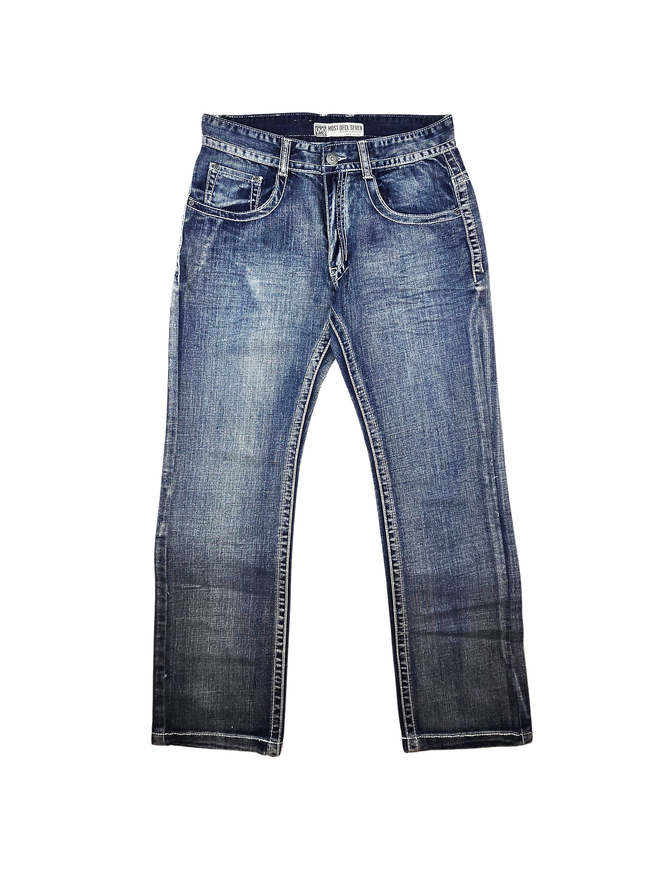 MEN'S WAIST SIZE 32 JEANS/PANTS UPTO 70% OFF (FINAL SALE CLEARANCE) 32X32 STRAIGHT FIT INDIGO BLUE