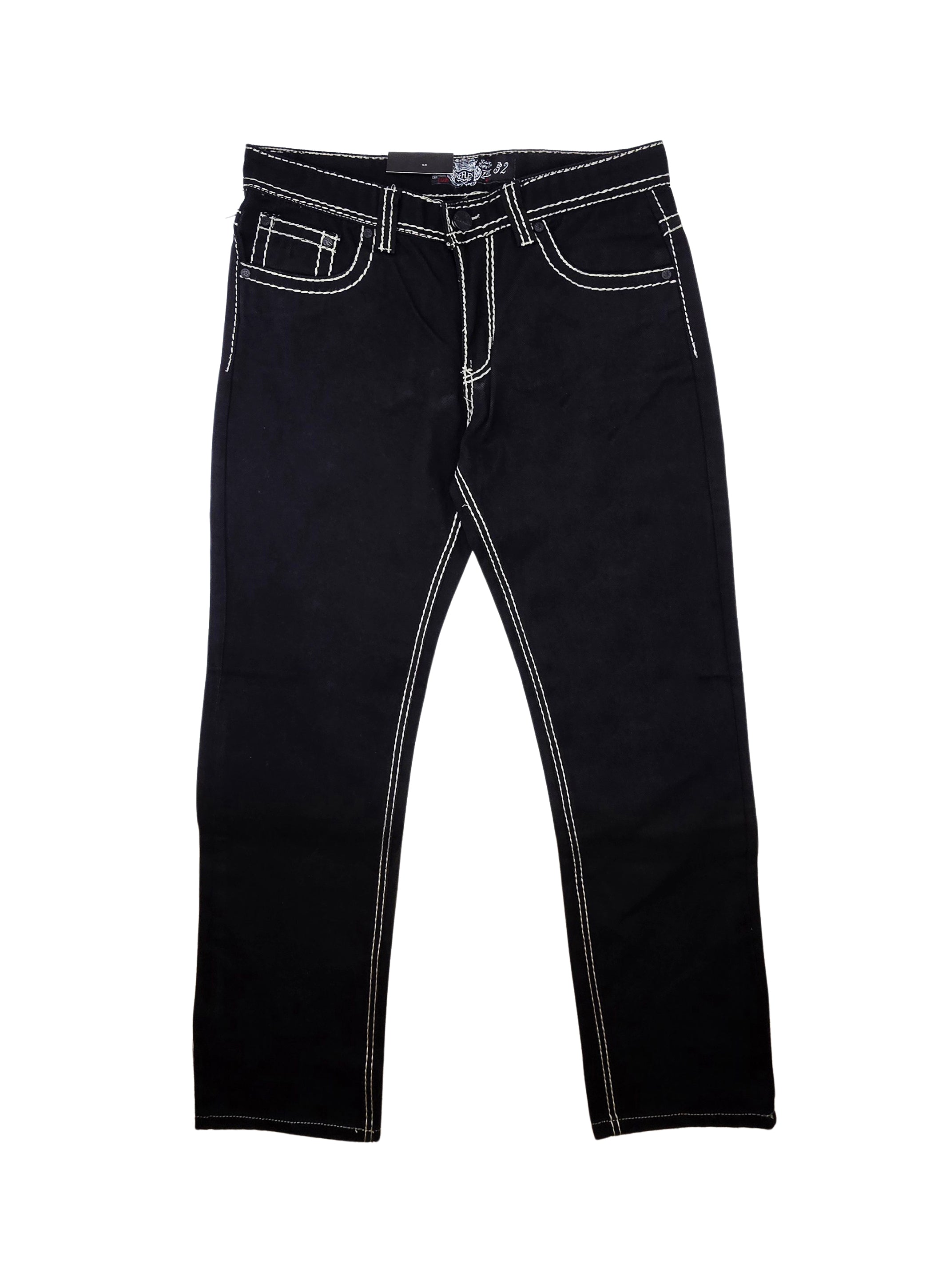 MEN'S WAIST SIZE 32 JEANS/PANTS UPTO 70% OFF (FINAL SALE CLEARANCE) 32X32 STRAIGHT FIT BLACK