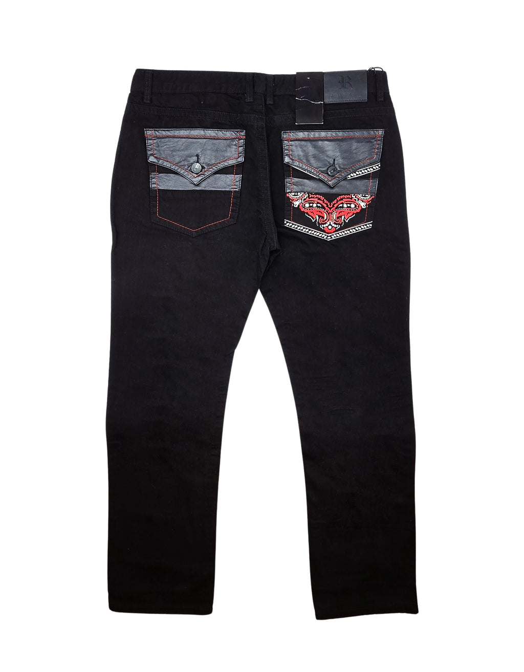 MEN'S WAIST SIZE 38 JEANS/PANTS UPTO 70% OFF (FINAL SALE CLEARANCE) 38X32 STRAIGHT FIT BLACK