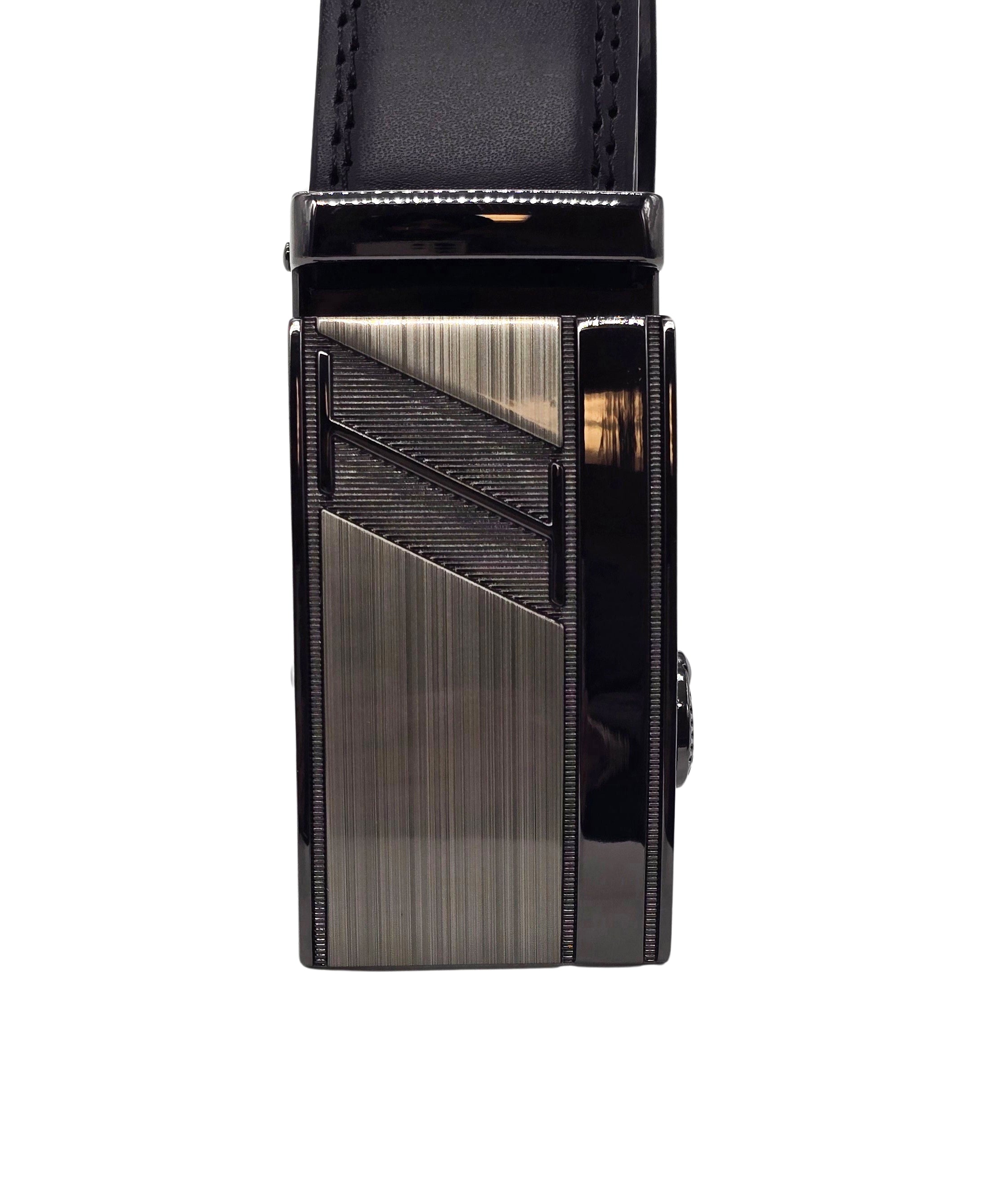 MEN'S ADJUSTABLE DESIGNER BELT (BLACK M-68)