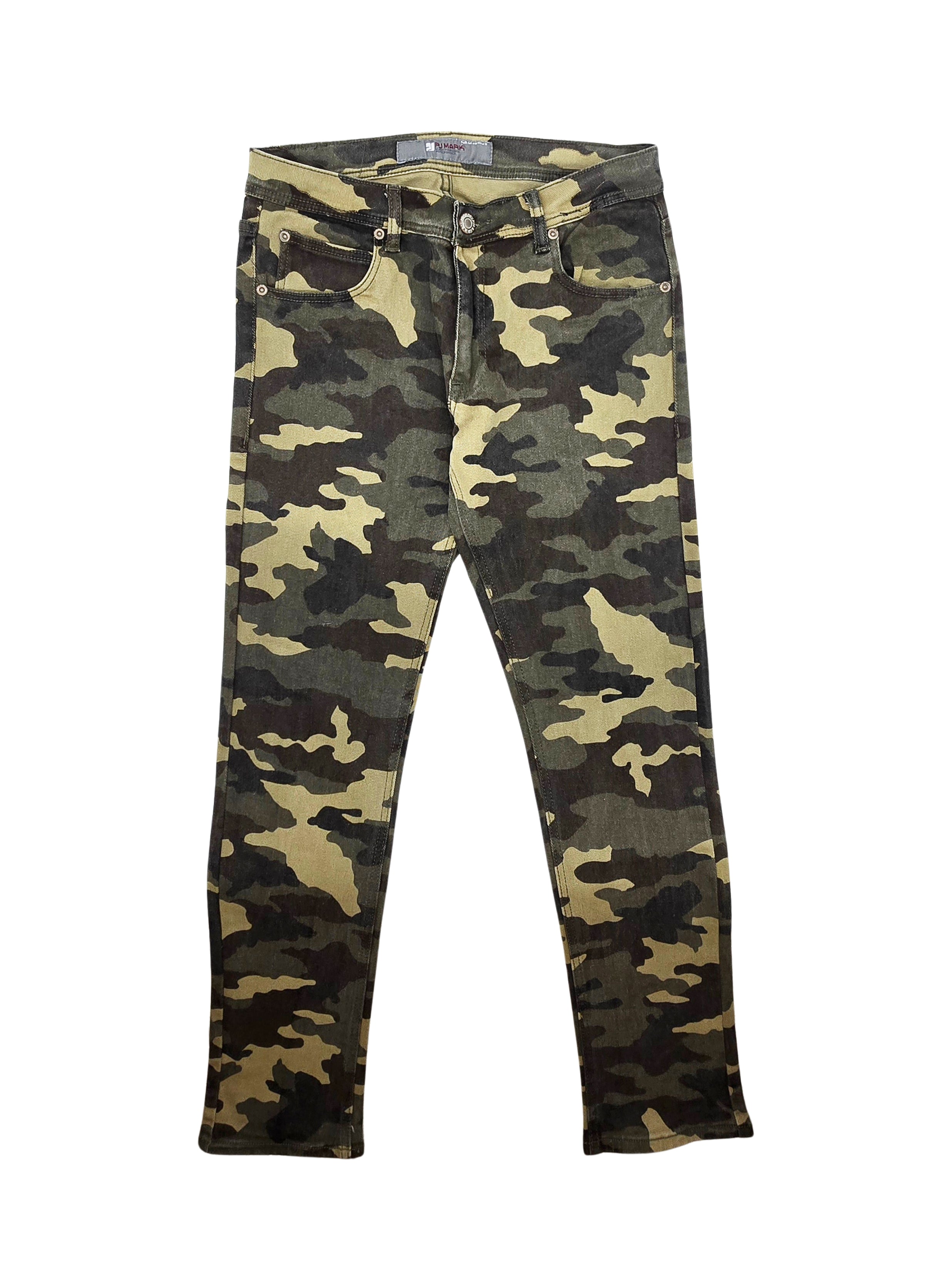 MEN'S WAIST SIZE 30 JEANS/PANTS UPTO 70% OFF (FINAL SALE CLEARANCE) 30X32 SLIM STRAIGHT FIT WOODLAND CAMO