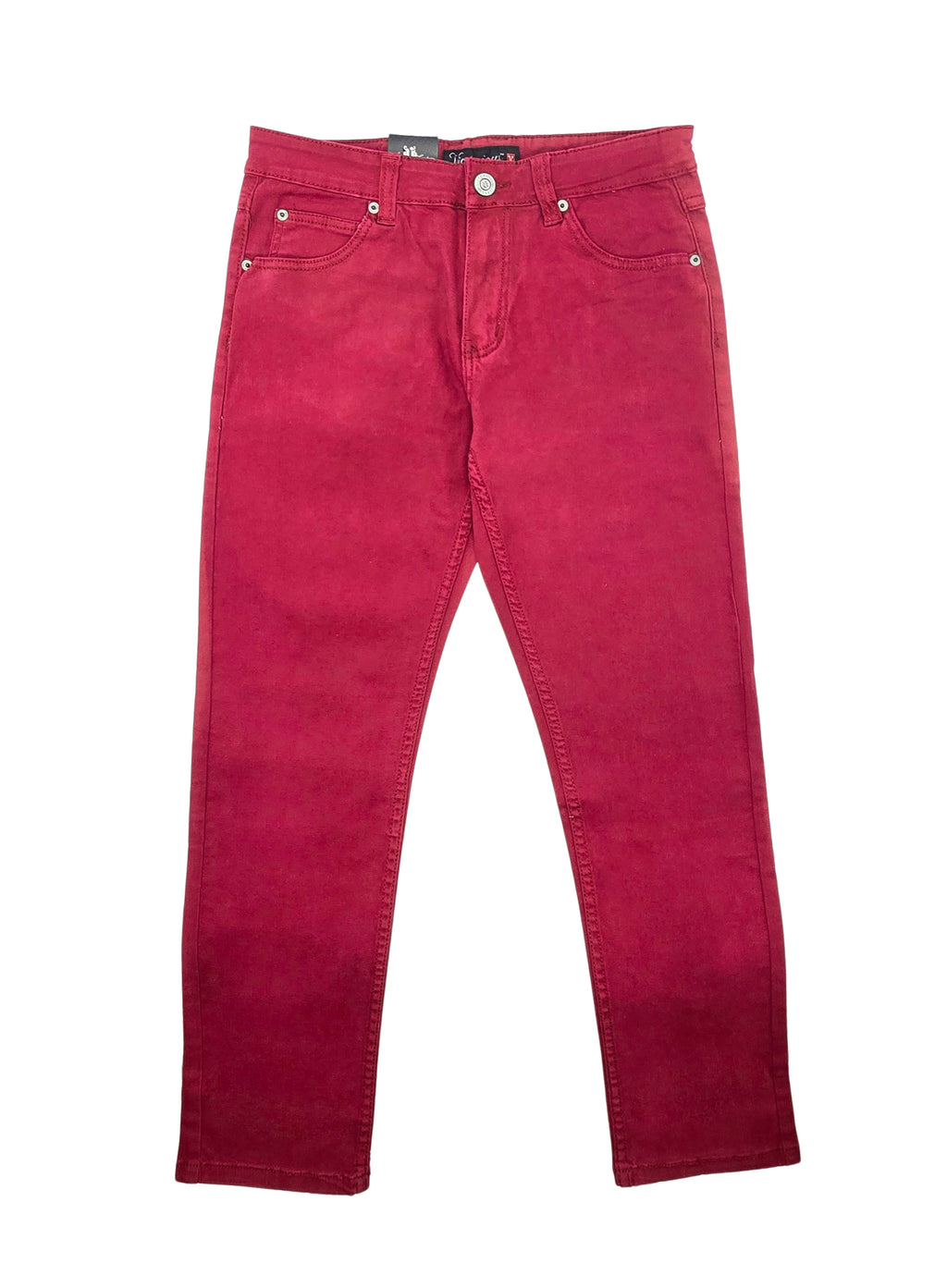 MEN'S WAIST SIZE 32 JEANS/PANTS UPTO 70% OFF (FINAL SALE CLEARANCE) 32X30 SLIM STRAIGHT FIT BURGUNDY