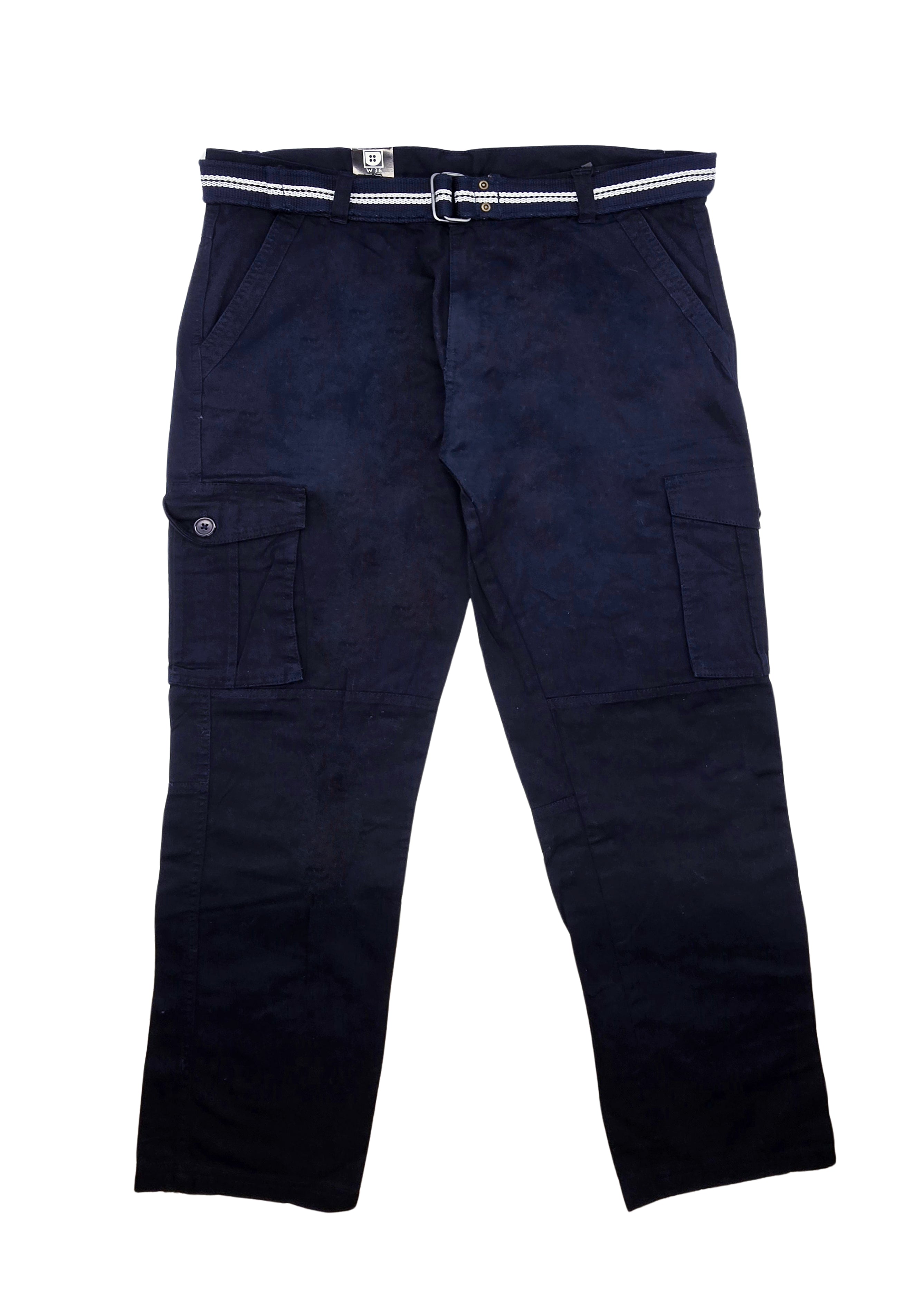 MEN'S WAIST SIZE 36 JEANS/PANTS UPTO 70% OFF (FINAL SALE CLEARANCE) 36X32 CARGO STRAIGHT NAVY PANTS