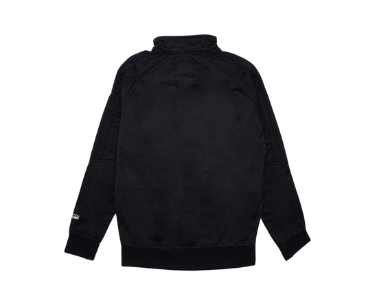 SWITCH MEN'S BASIC SIDE-STRIPES 2-PIECE TRACK SET (BLACK)