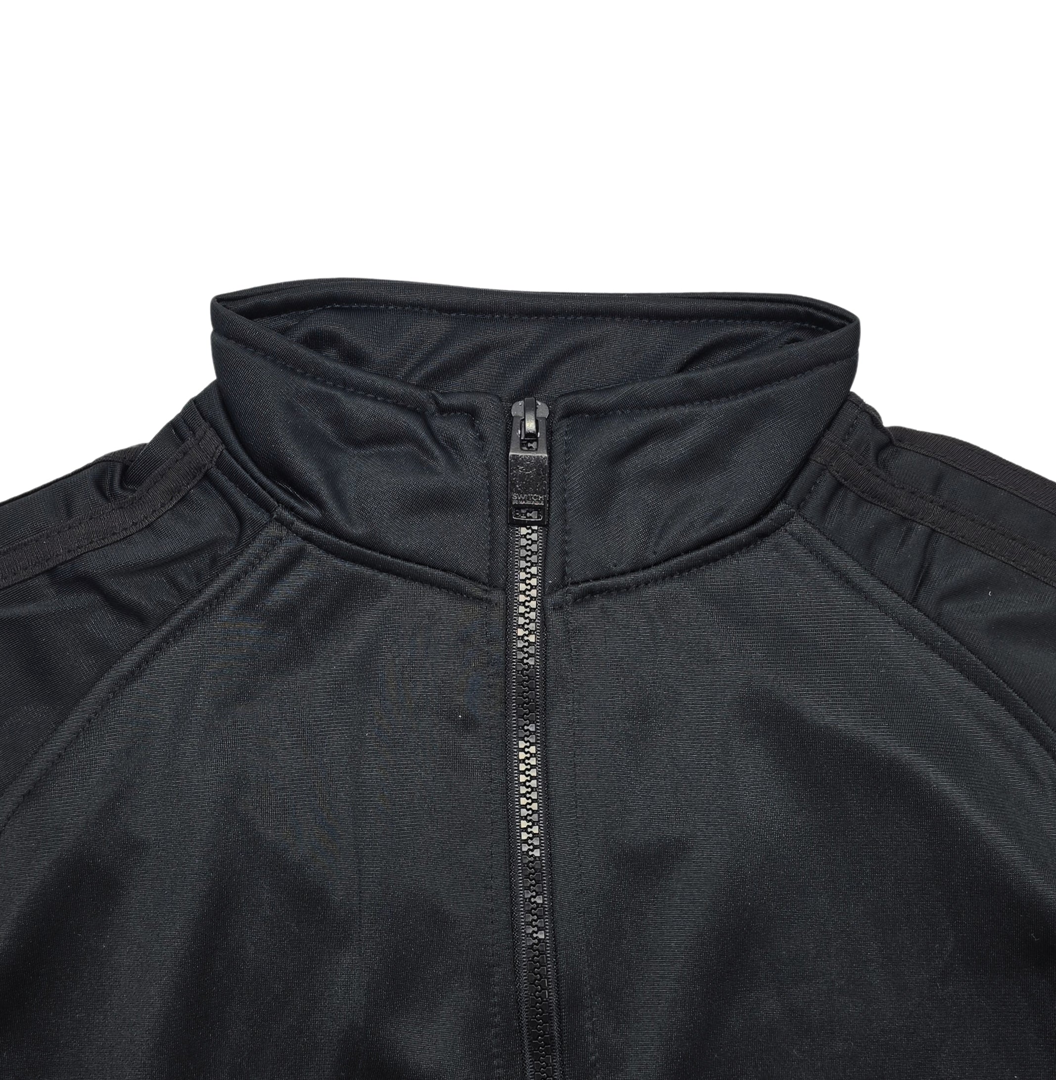 SWITCH MEN'S BASIC SIDE-STRIPES 2-PIECE TRACK SET (BLACK)