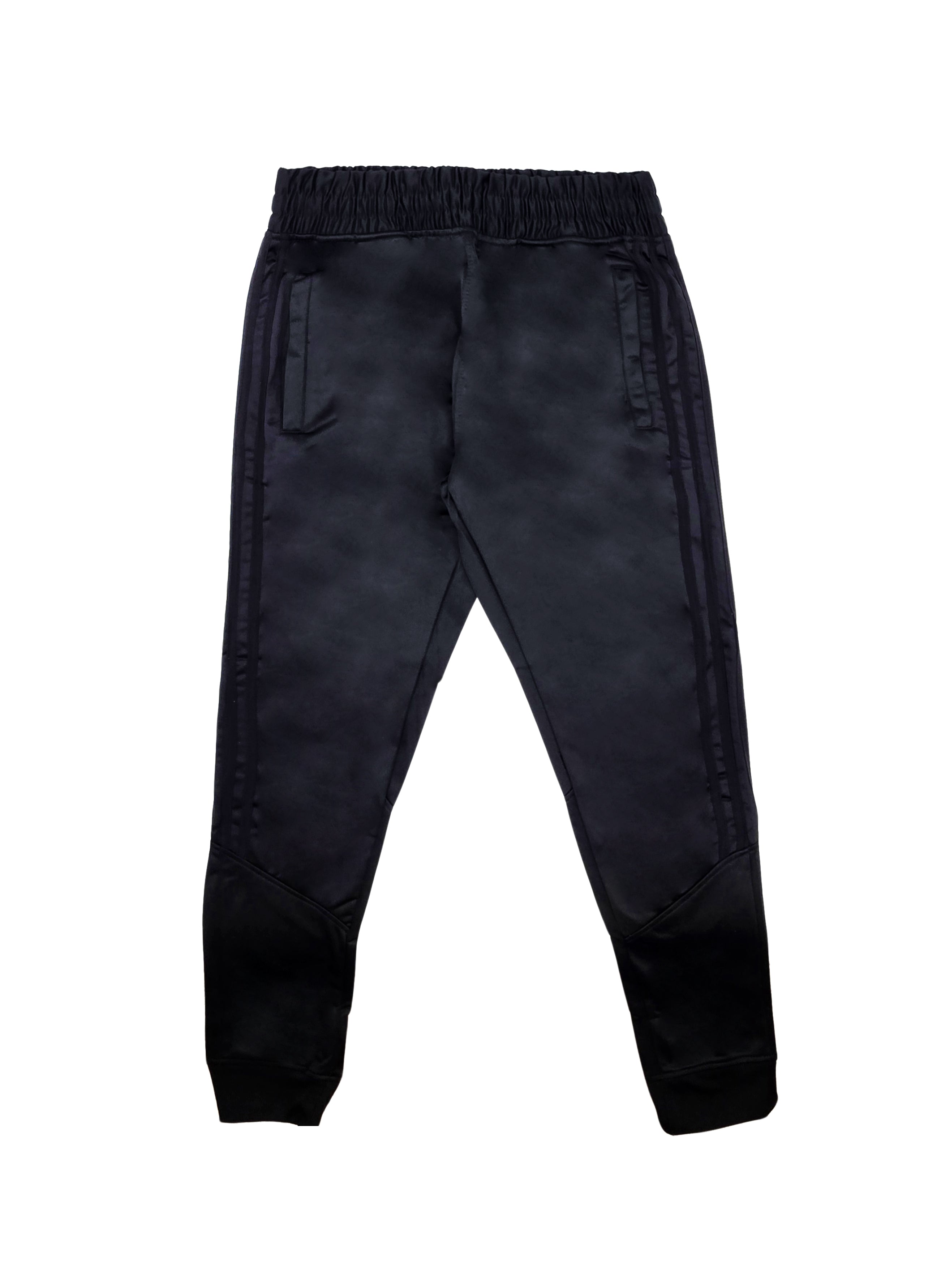 SWITCH MEN'S BASIC SIDE-STRIPES 2-PIECE TRACK SET (BLACK)