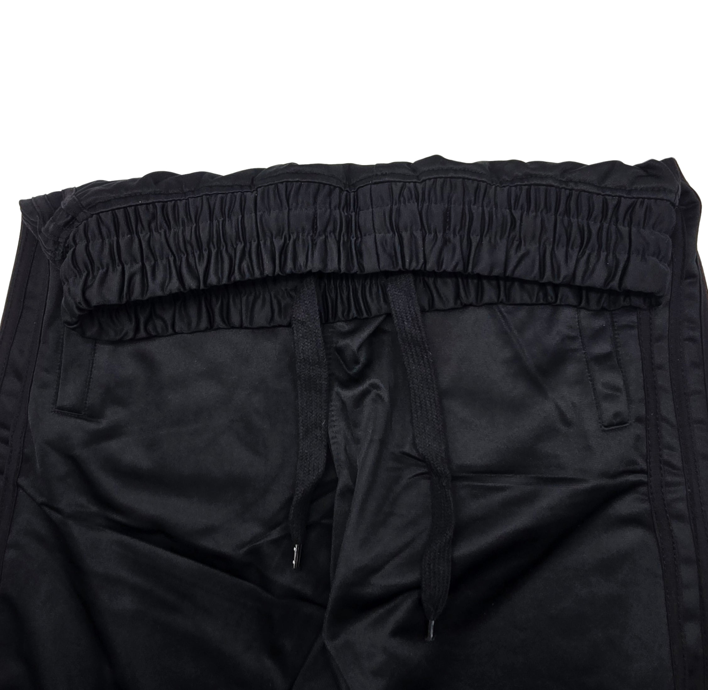 SWITCH MEN'S BASIC SIDE-STRIPES 2-PIECE TRACK SET (BLACK)