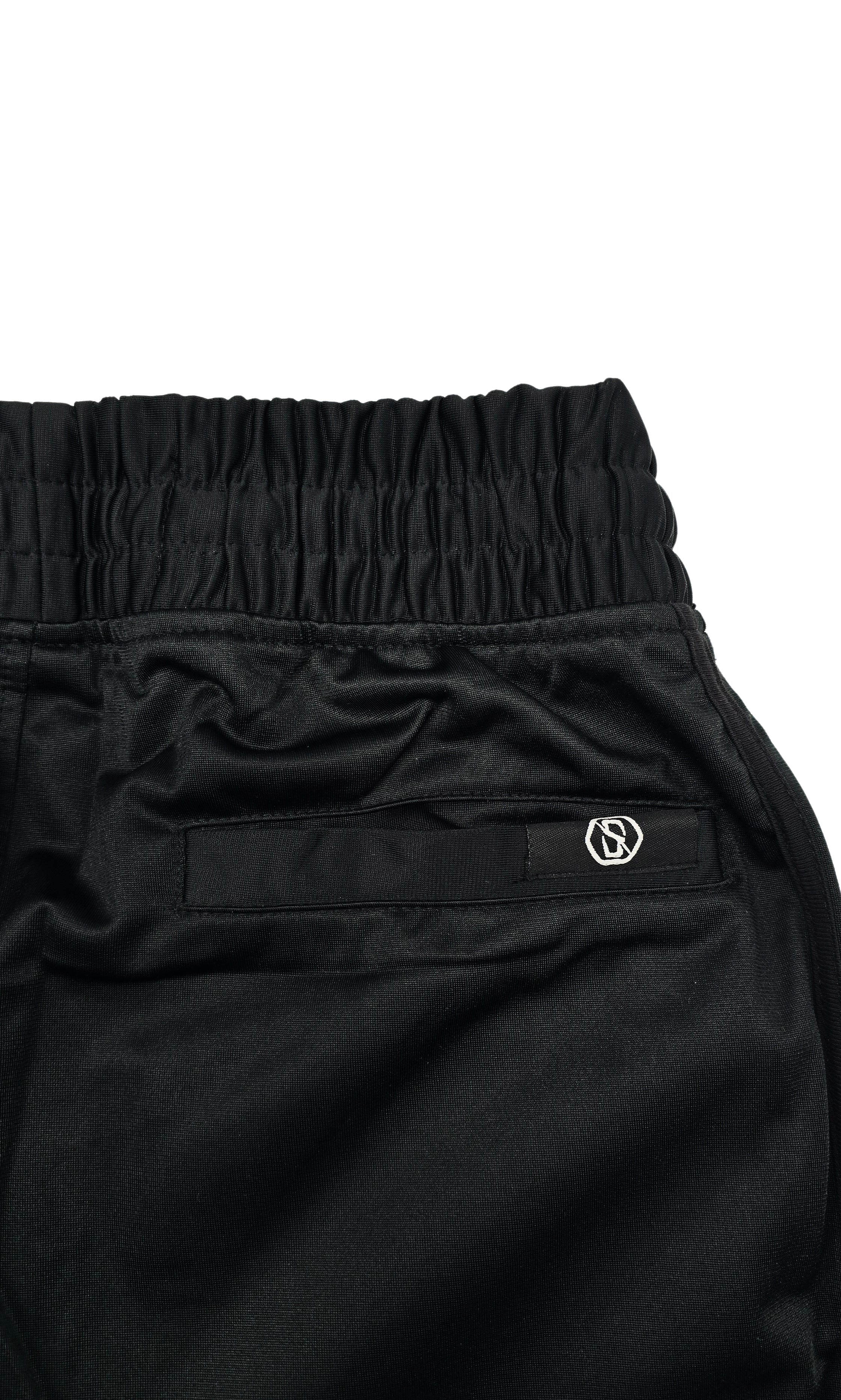 SWITCH MEN'S BASIC SIDE-STRIPES 2-PIECE TRACK SET (BLACK)