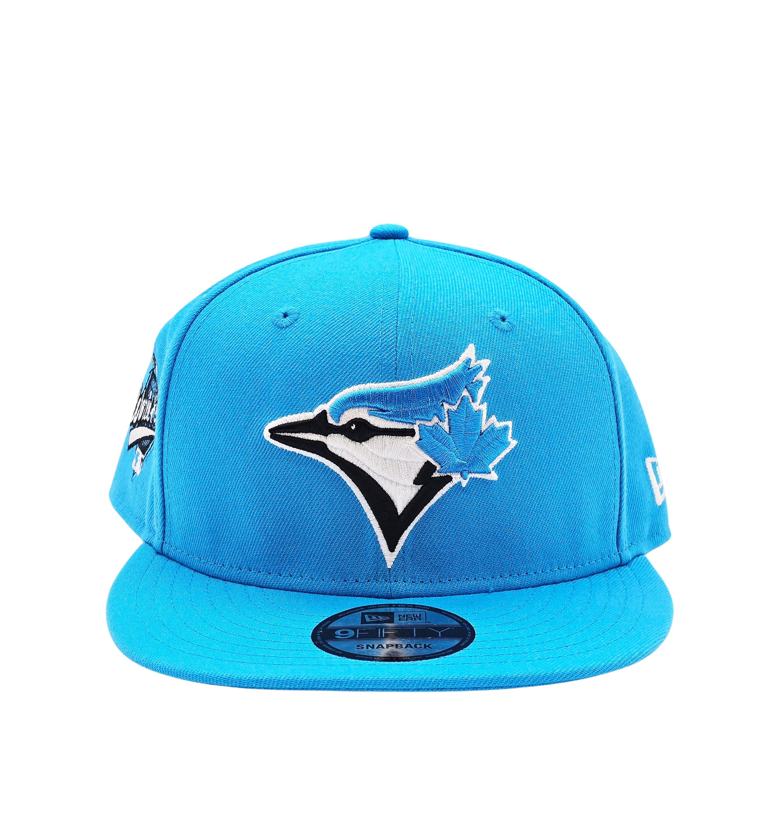 NEW ERA 9FIFTY MLB TORONTO 1992 WORLD SERIES TORONTO BLUE JAYS FANATIC BLUE SNAPBACK HAT