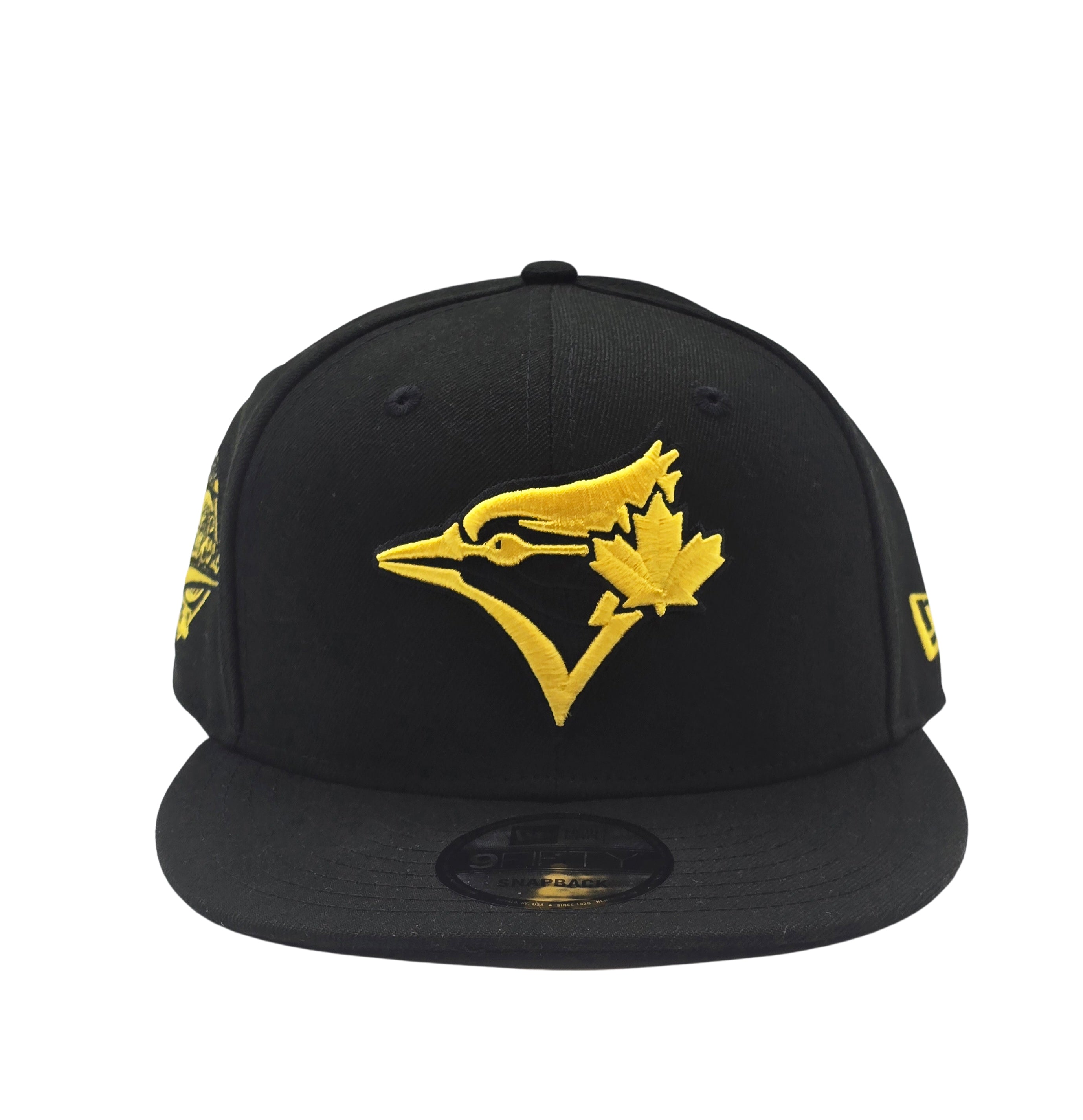 NEW ERA 9FIFTY MLB TORONTO 1992 WORLD SERIES TORONTO BLUE JAYS BLACK/GOLD SNAPBACK HAT