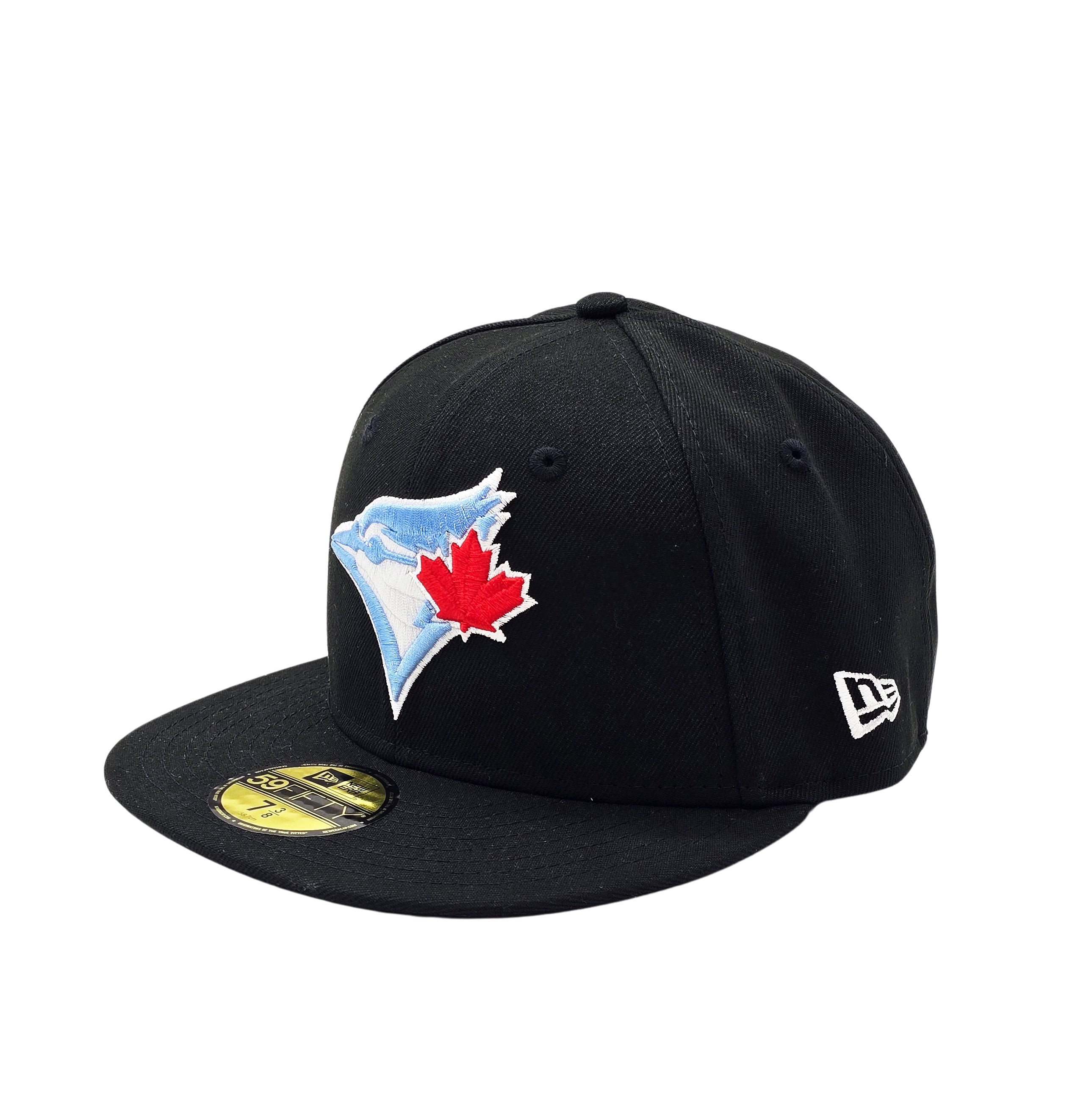 NEW ERA 59FIFTY MLB TORONTO BLUE JAYS 1993 WORLD SERIES BLACK/BLUE FITTED HAT