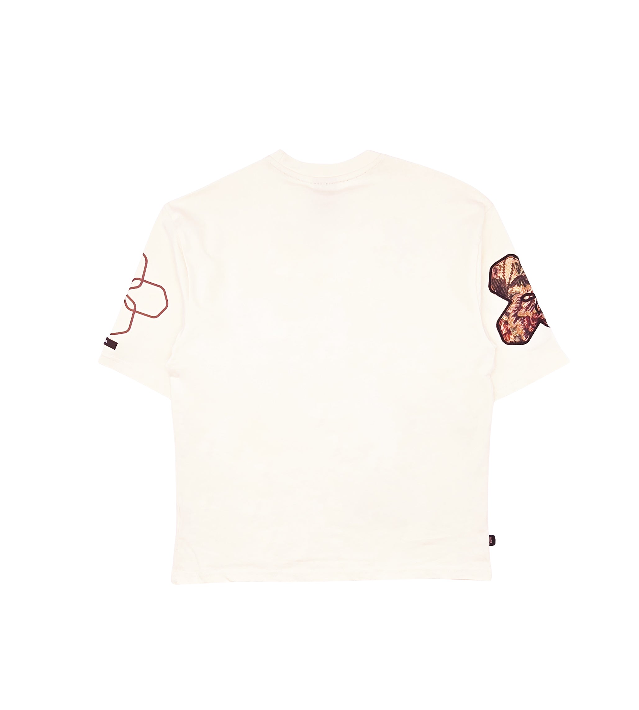 SWITCH MEN'S FAITH DROP SHOULDER GRAPHIC T-SHIRT (CREAM)