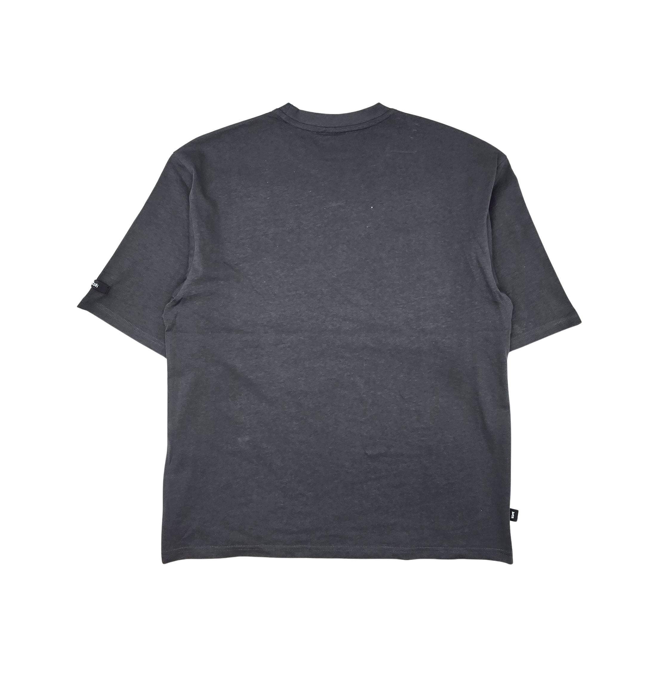 SWITCH MEN'S ANTIDOTE SKULL DROP SHOULDER GRAPHIC T-SHIRT (CHARCOAL)