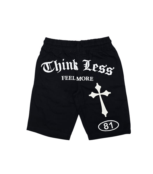 SWITCH MENS TURBO WOVEN SHORT SLEEVE SHIRT/SHORTS SET (BLACK)