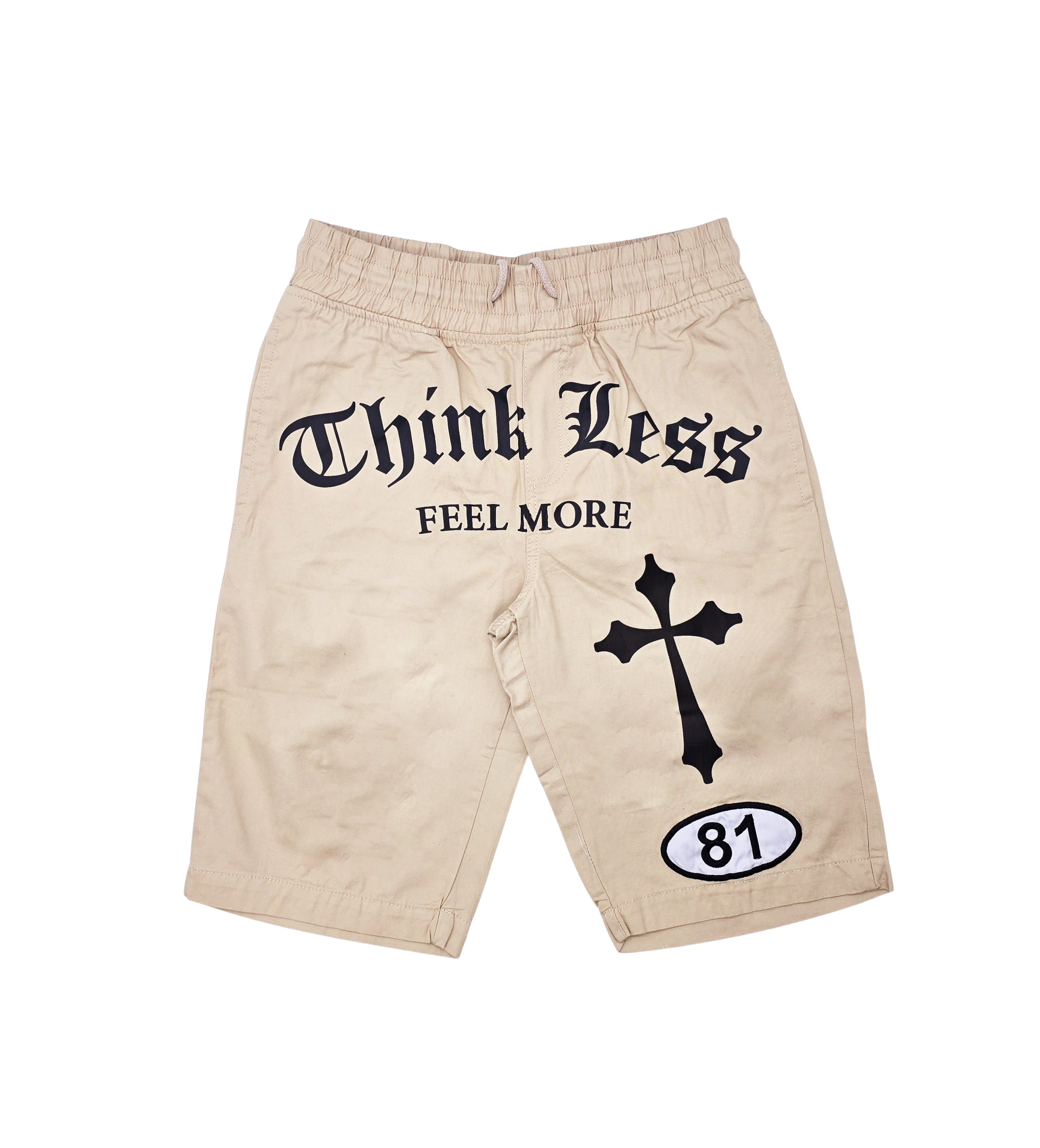 SWITCH MENS TURBO WOVEN SHORT SLEEVE SHIRT/SHORTS SET (SAND BROWN)