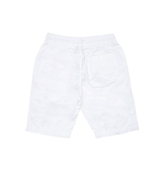 SWITCH MENS WOVEN LIVE IN THE MOMENT SHORT SLEEVE SHIRT/SHORTS SET (WHITE)