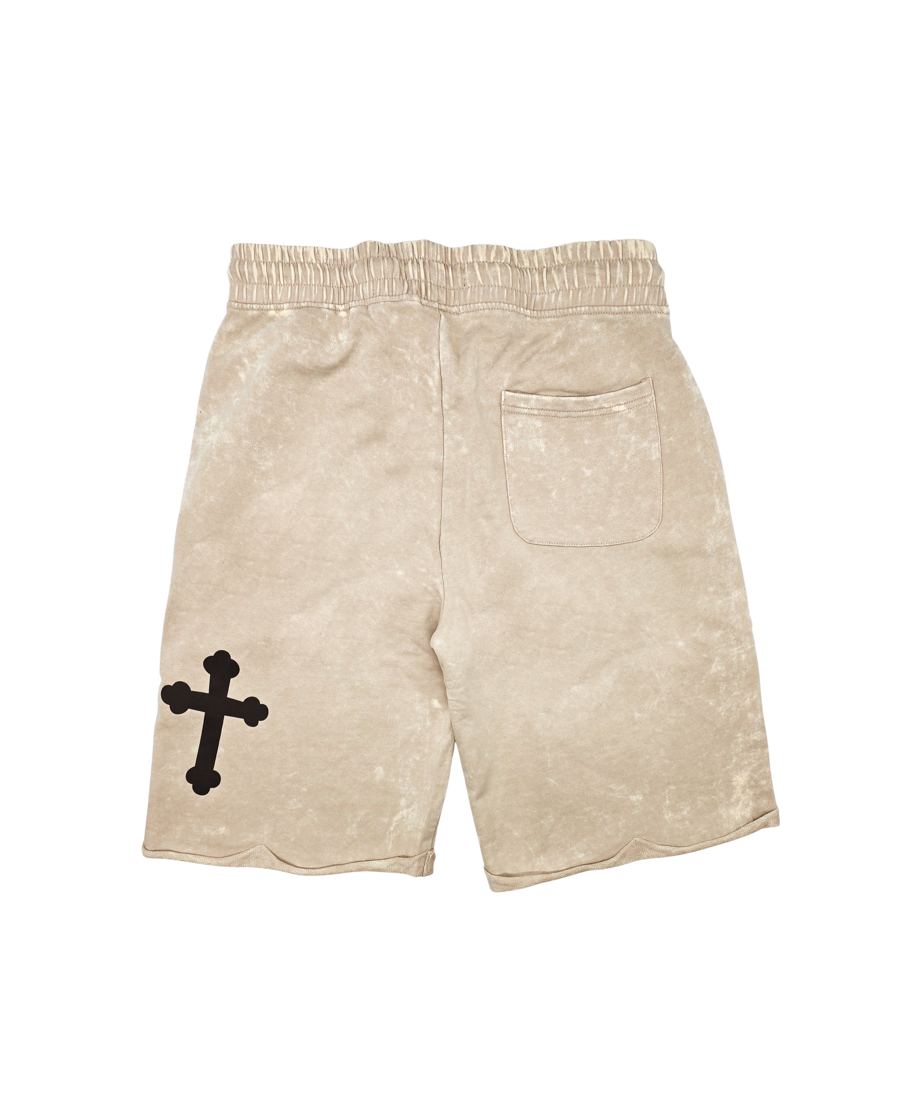 SWITCH MEN'S FAITH OVER FEAR GRAPHIC T-SHIRT/SHORTS SET (SAND)