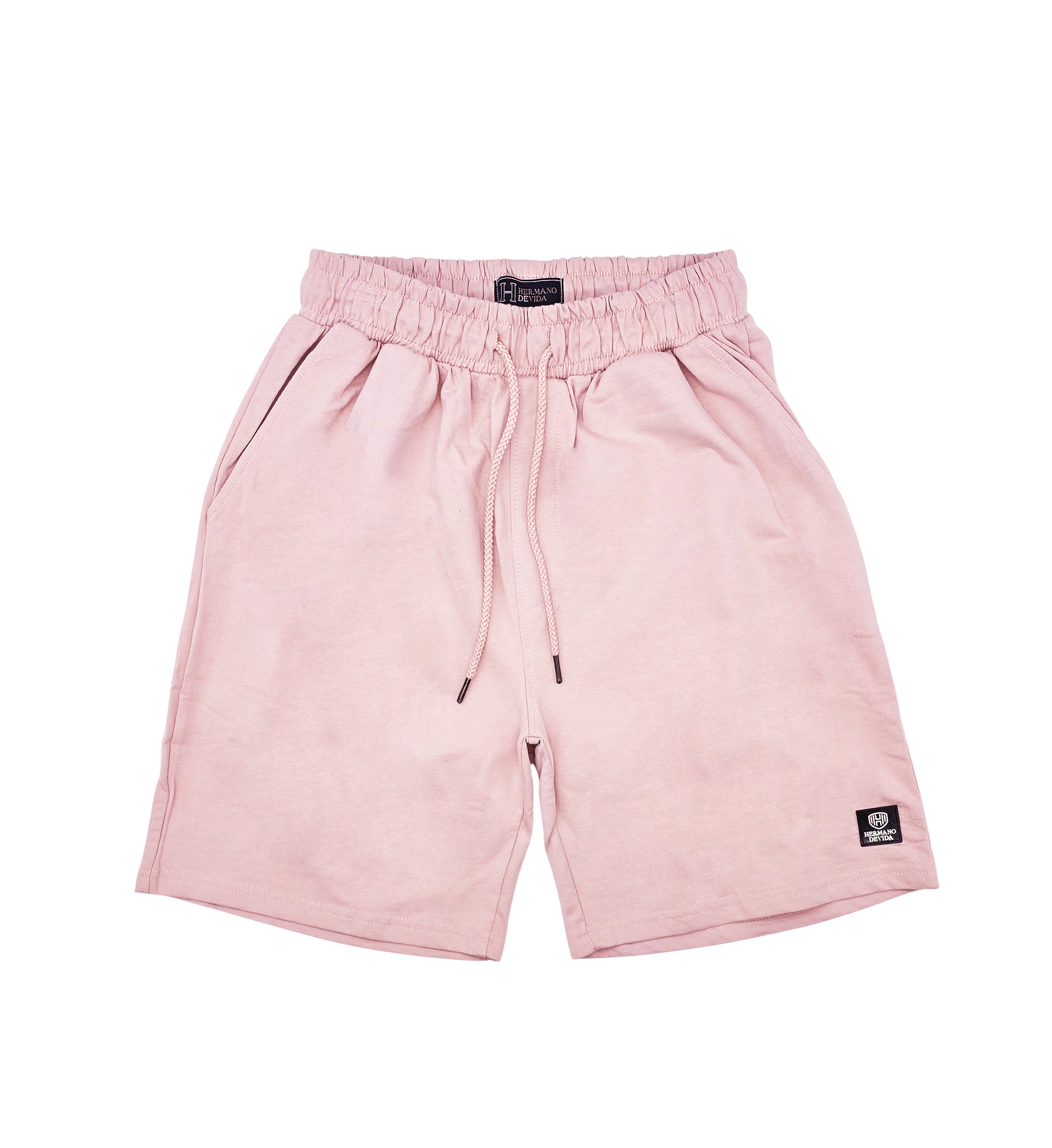 MEN'S SPORTS KNIT FRENCH TERRY SHORTS (PINK)