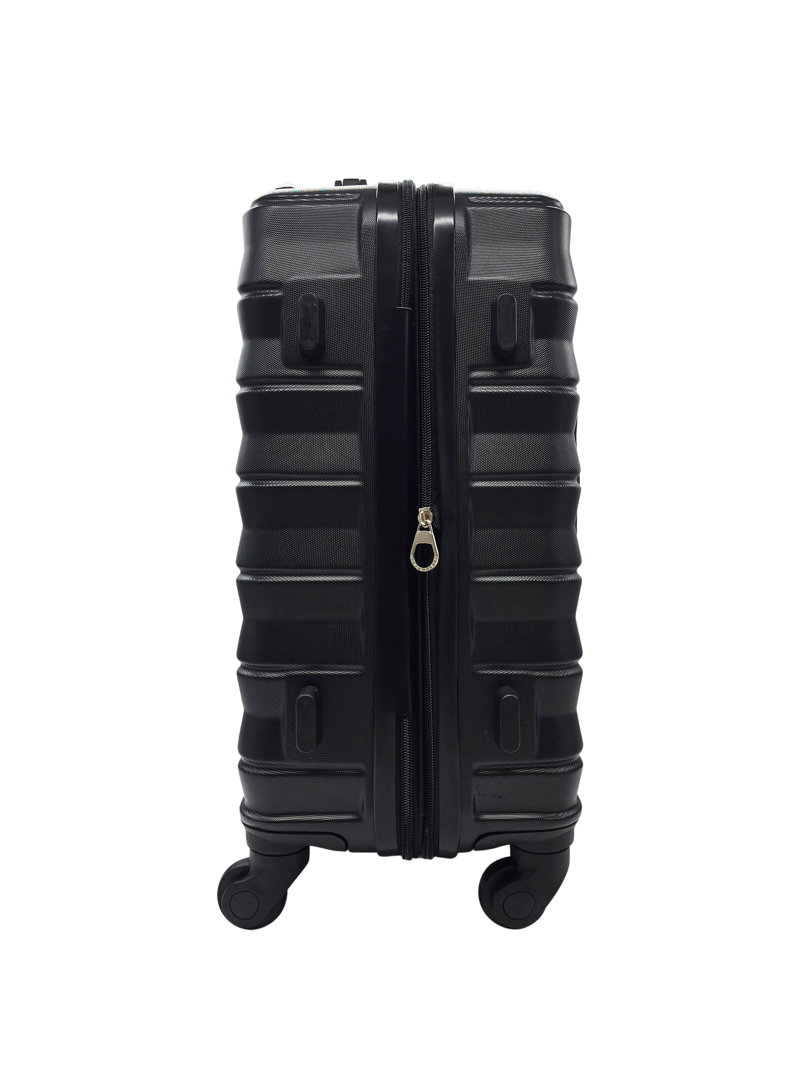 UNITED GLOBAL HARD COVER LIGHT WEIGHT LUGGAGES (BLACK)