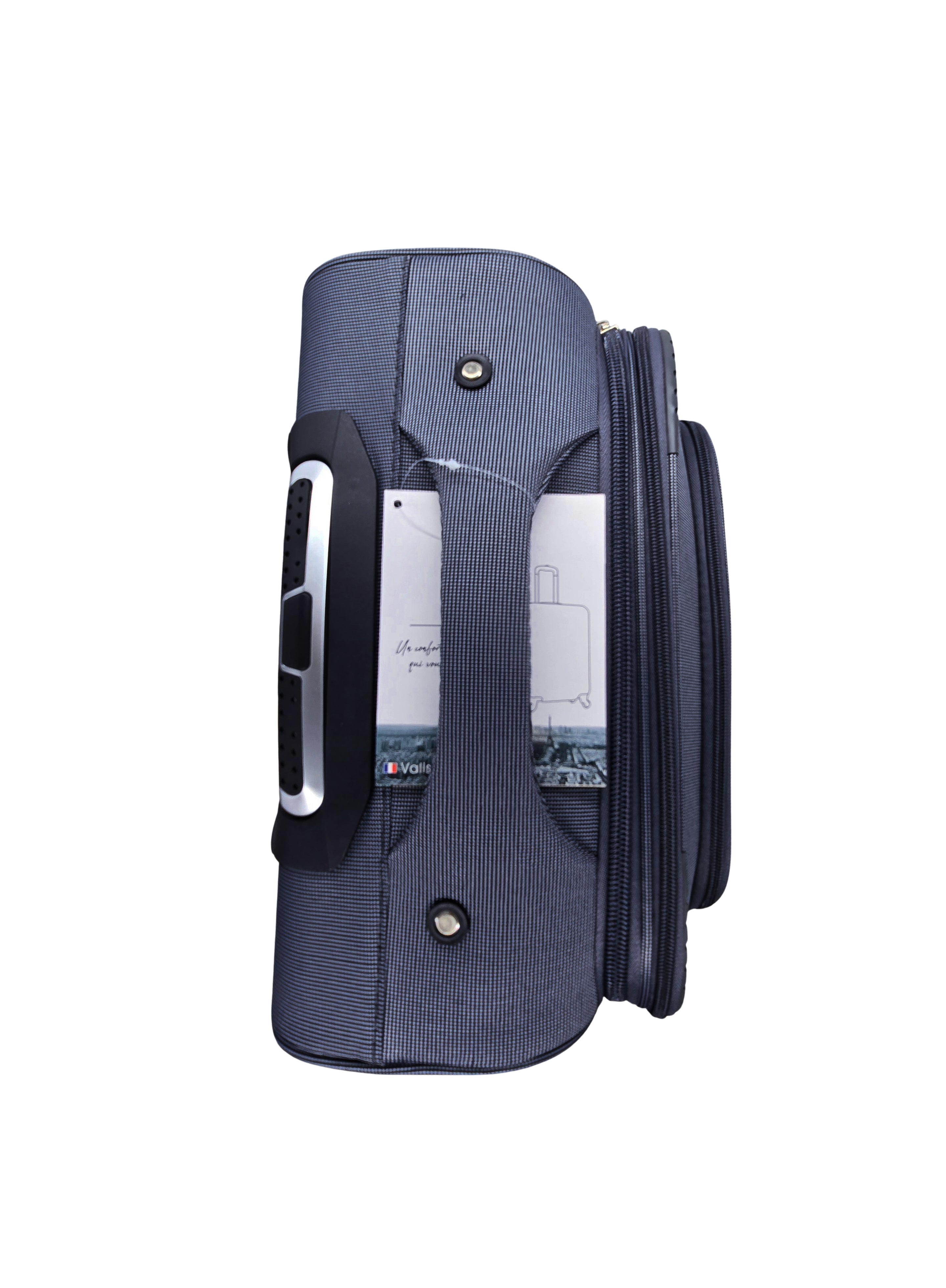 AMERICAN TRAVELLER ABS LIGHT WEIGHT LUGGAGES (GREY)