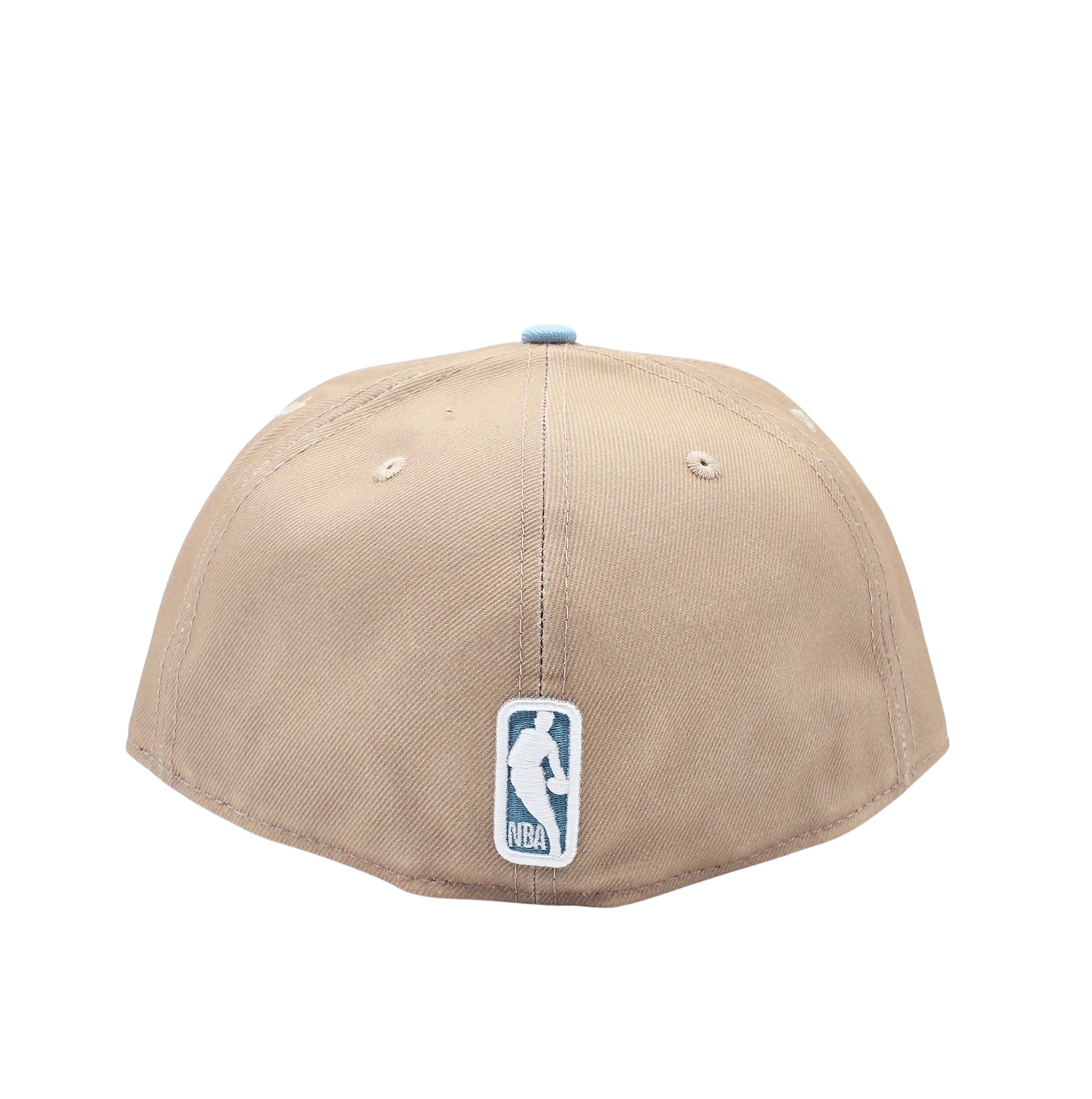 NEW ERA 59FIFTY NBA PHOENIX SUNS KHAKI/SKY BLUE FITTED HAT