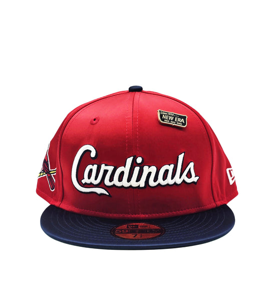 NEW ERA 59FIFTY MLB ST. LOUIS CARDINALS RED/NAVY BLUE FITTED HAT