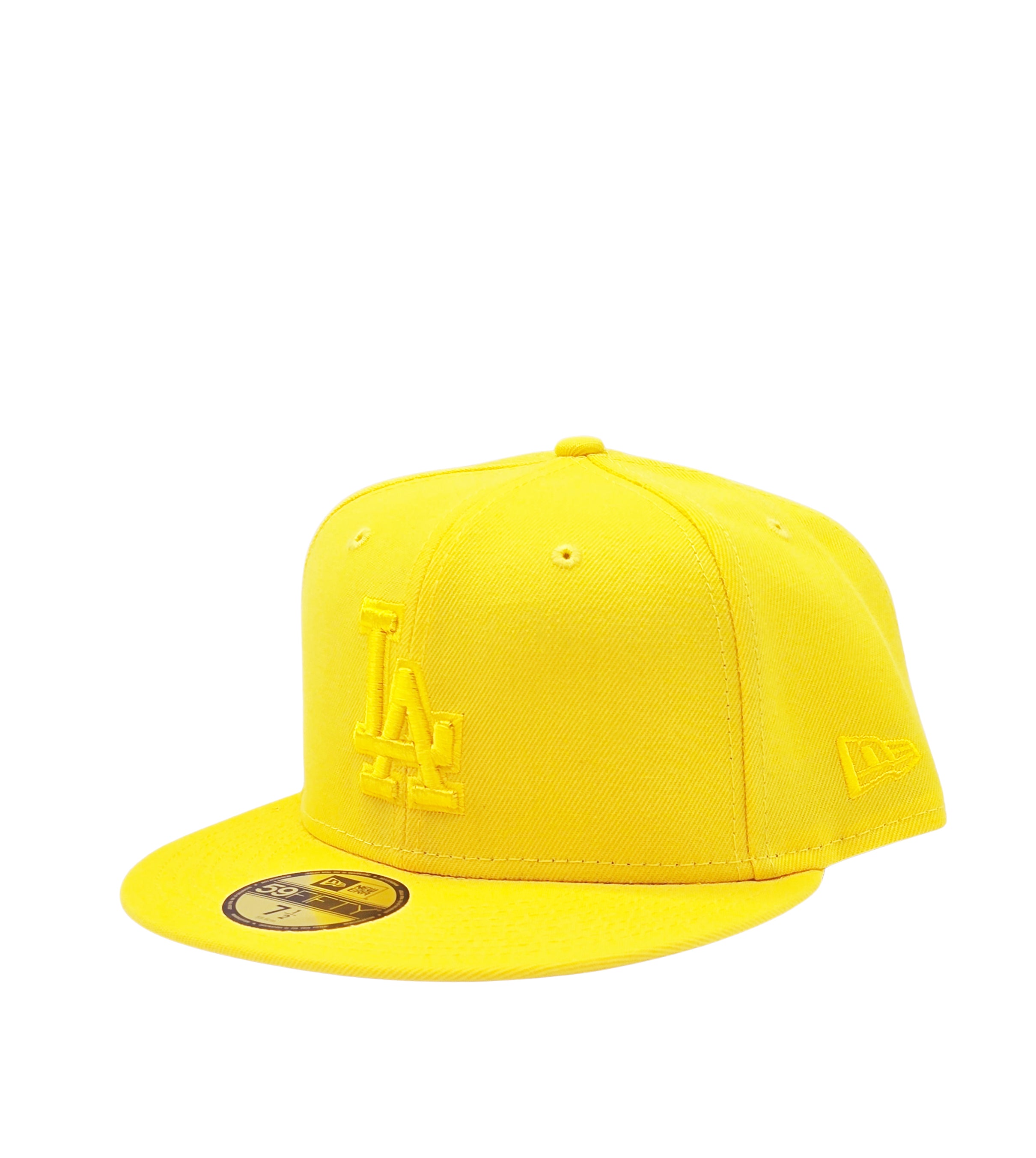 NEW ERA 59FIFTY MLB LOS ANGELES DODGERS YELLOW FITTED HAT