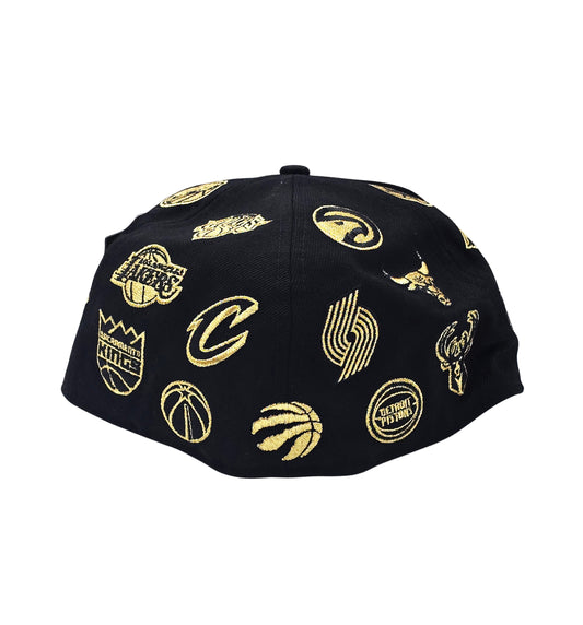 NEW ERA 59FIFTY OCTOBER'S VERY OWN OVO SPORTS TEAMS BLACK/GOLD FITTED HAT