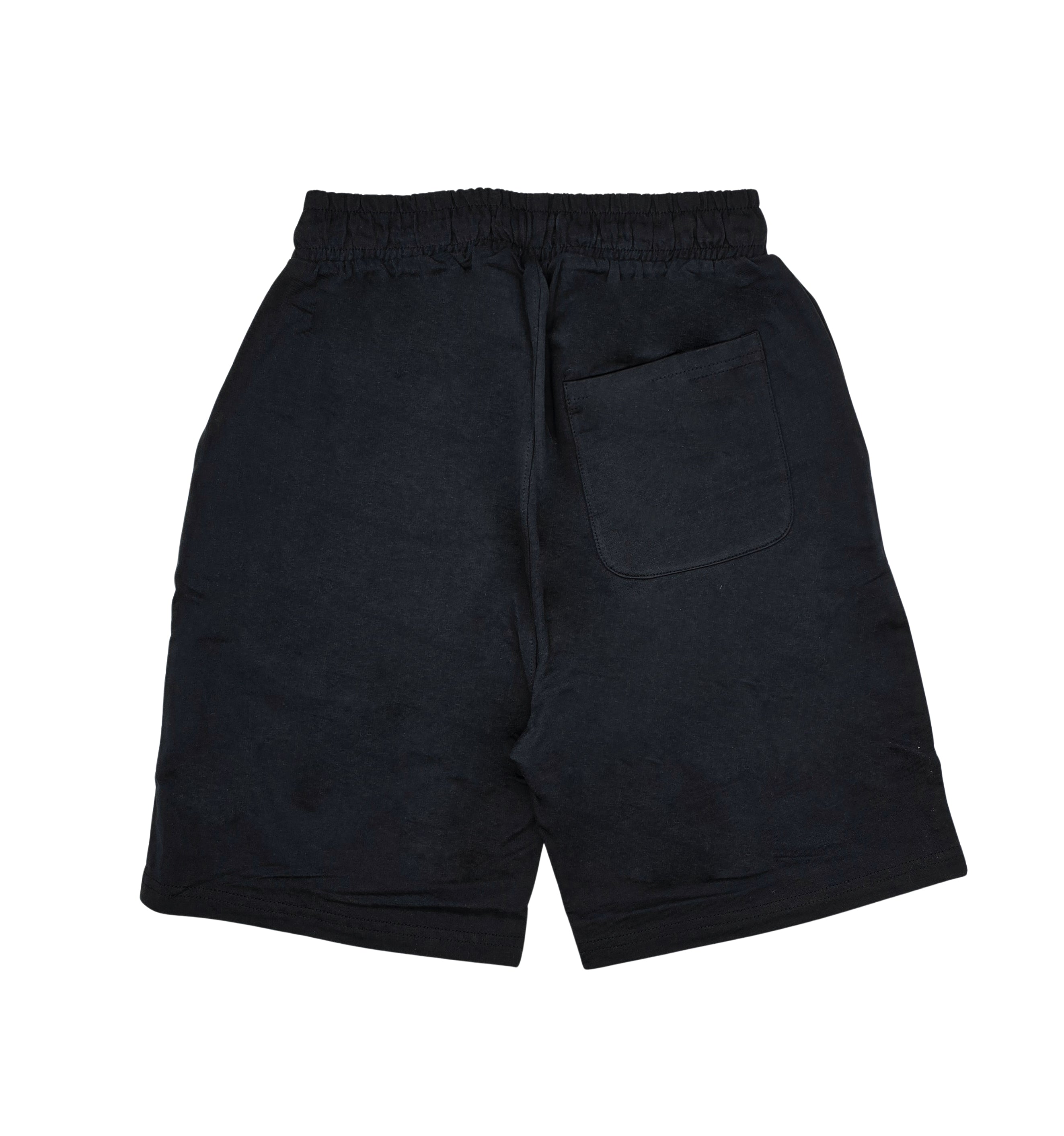 MEN'S SPORTS KNIT FRENCH TERRY SHORTS (BLACK)
