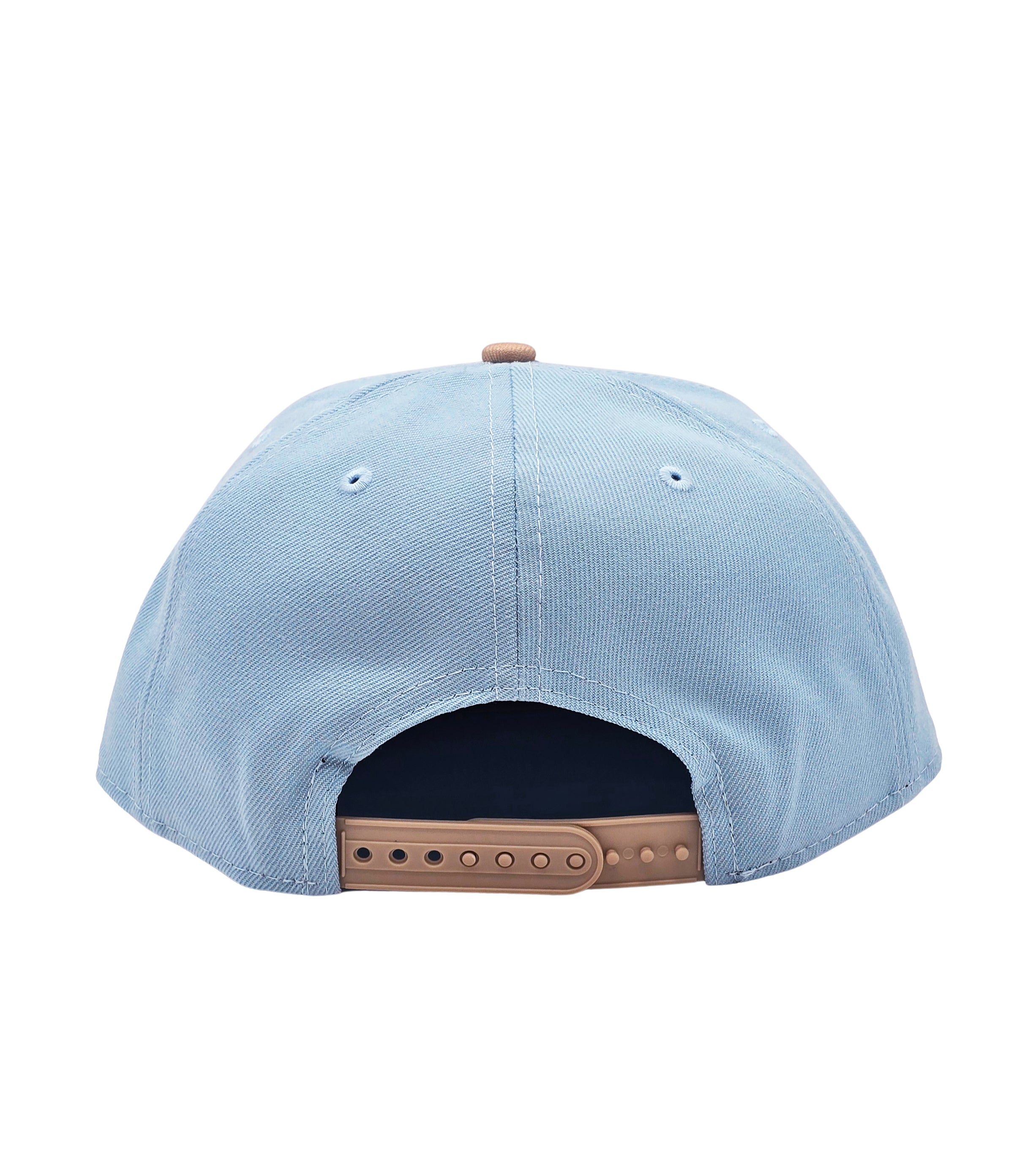 NEW ERA 9FIFTY NBA PHOENIX SUNS SKY BLUE/KHAKI SNAPBACK HAT