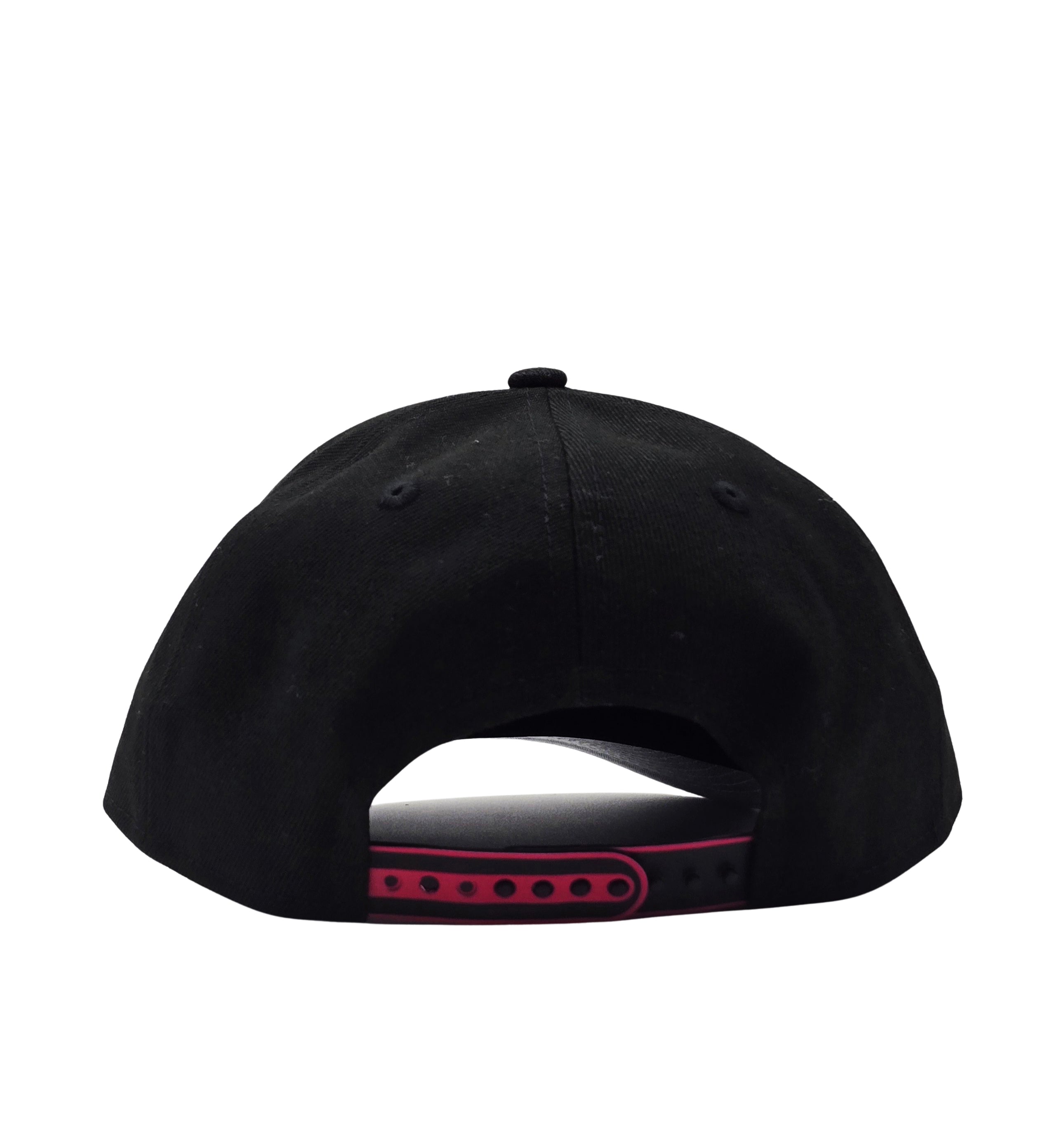 NEW ERA 9FORTY MLB LOS ANGELES DODGERS M-CROWN ADJUSTABLE A-FRAME SNAPBACK BLACK/PINK CAP