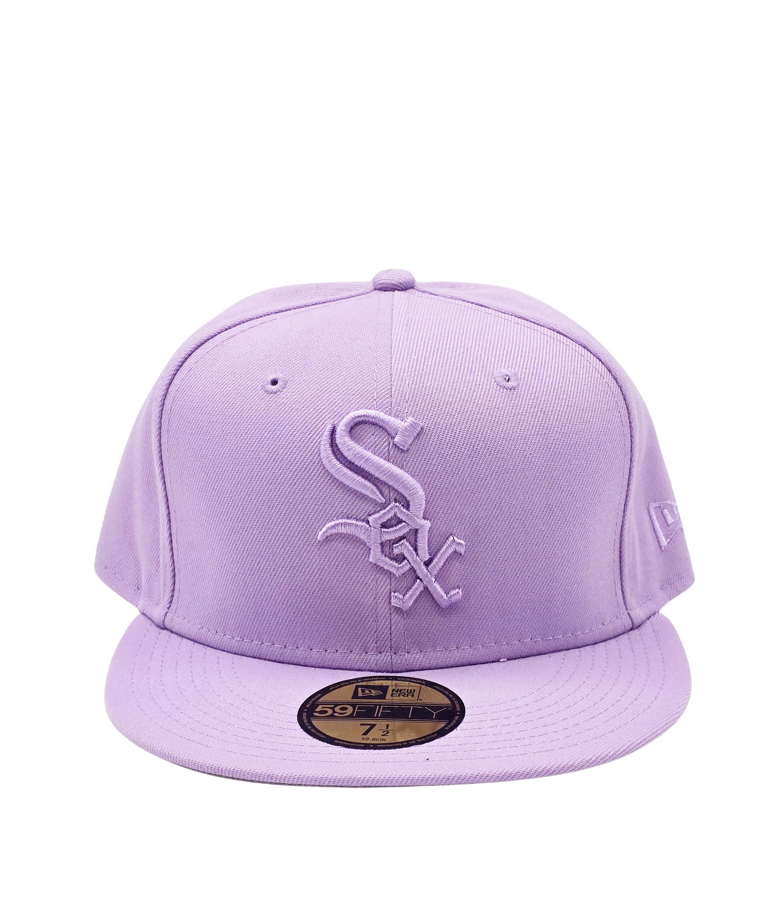 NEW ERA 59FIFTY MLB CHICAGO WHITE SOX LAVENDER PURPLE FITTED HAT