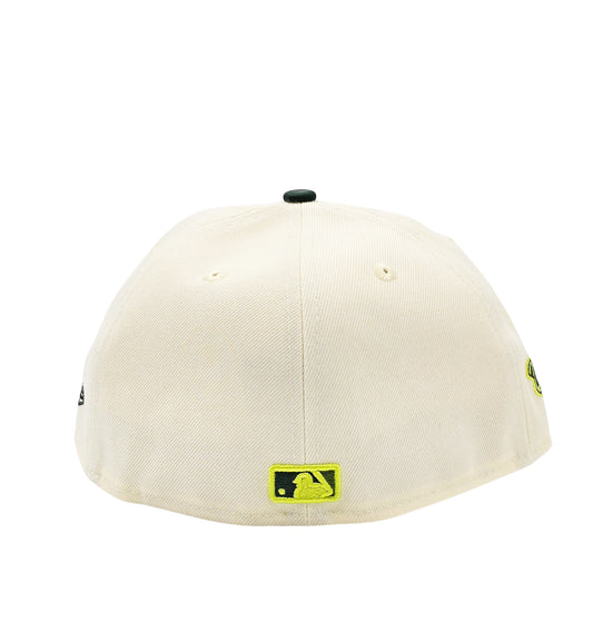NEW ERA 59FIFTY MLB NEW YORK YANKEES 1996 WORLD SERIES CREAM/GREEN FITTED HAT