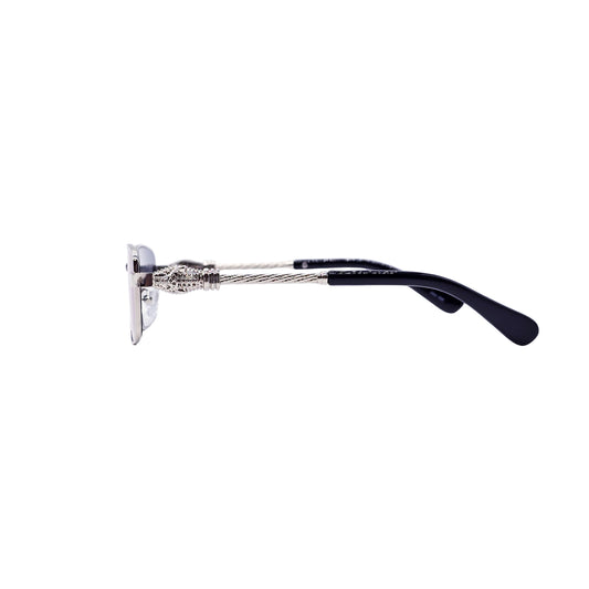 BLUE/BLACK/SILVER DESIGNER SUNGLASSES (J7088)