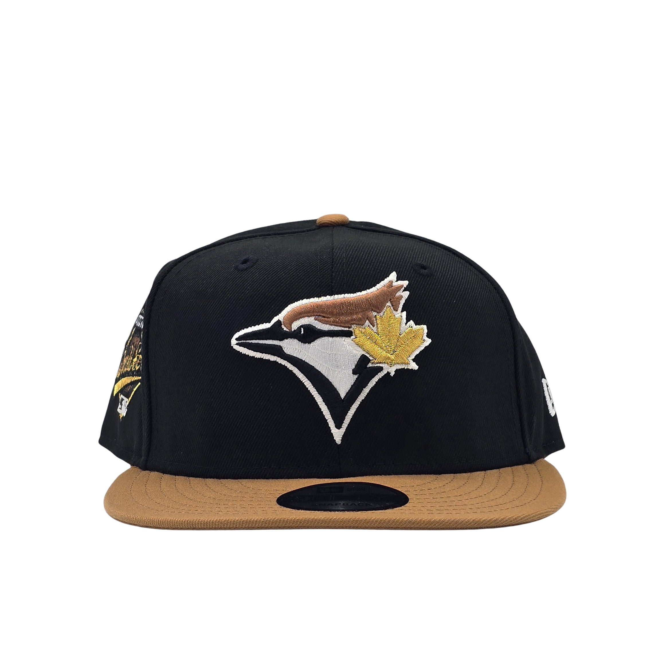 9FIFTY NEW ERA MLB 1993 WORLD SERIES TORONTO BLUE JAYS BLACK/BRONZE SNAPBACK HAT