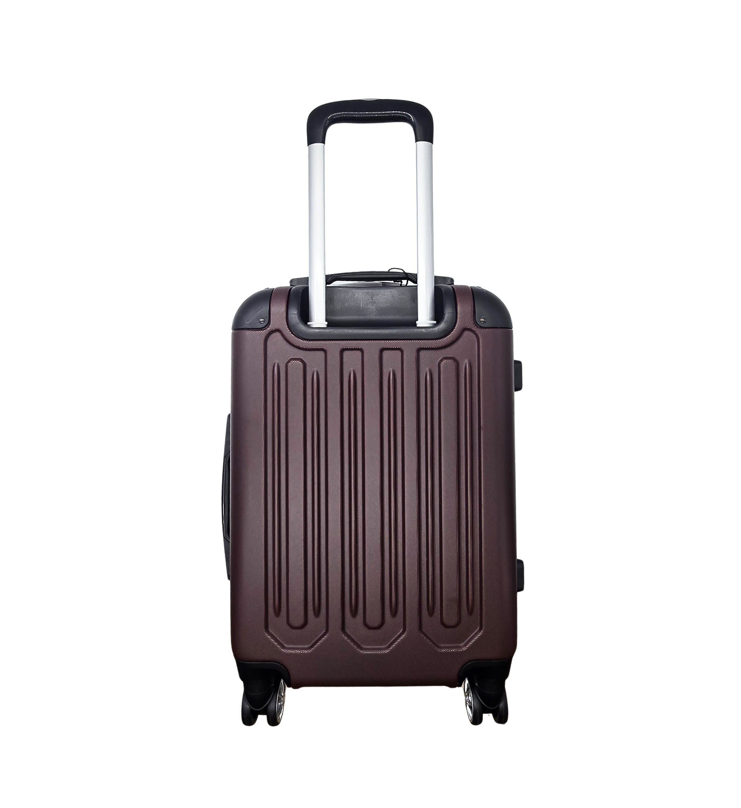 MORANO HARD COVER LIGHT WEIGHT LUGGAGES (COFFEE BROWN)