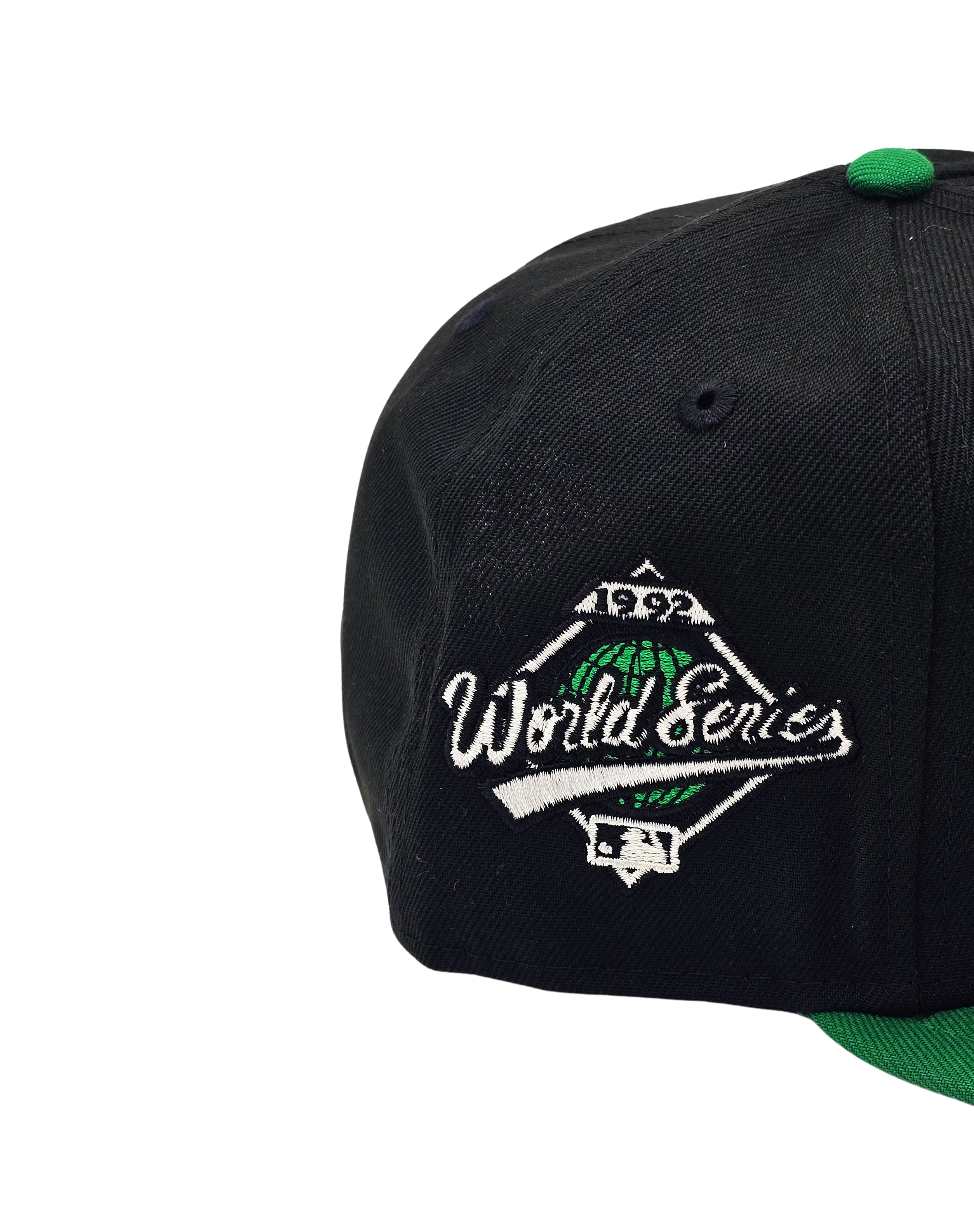 9FIFTY NEW ERA MLB 1992 WORLD SERIES TORONTO BLUE JAYS BLACK/GREEN SNAPBACK HAT
