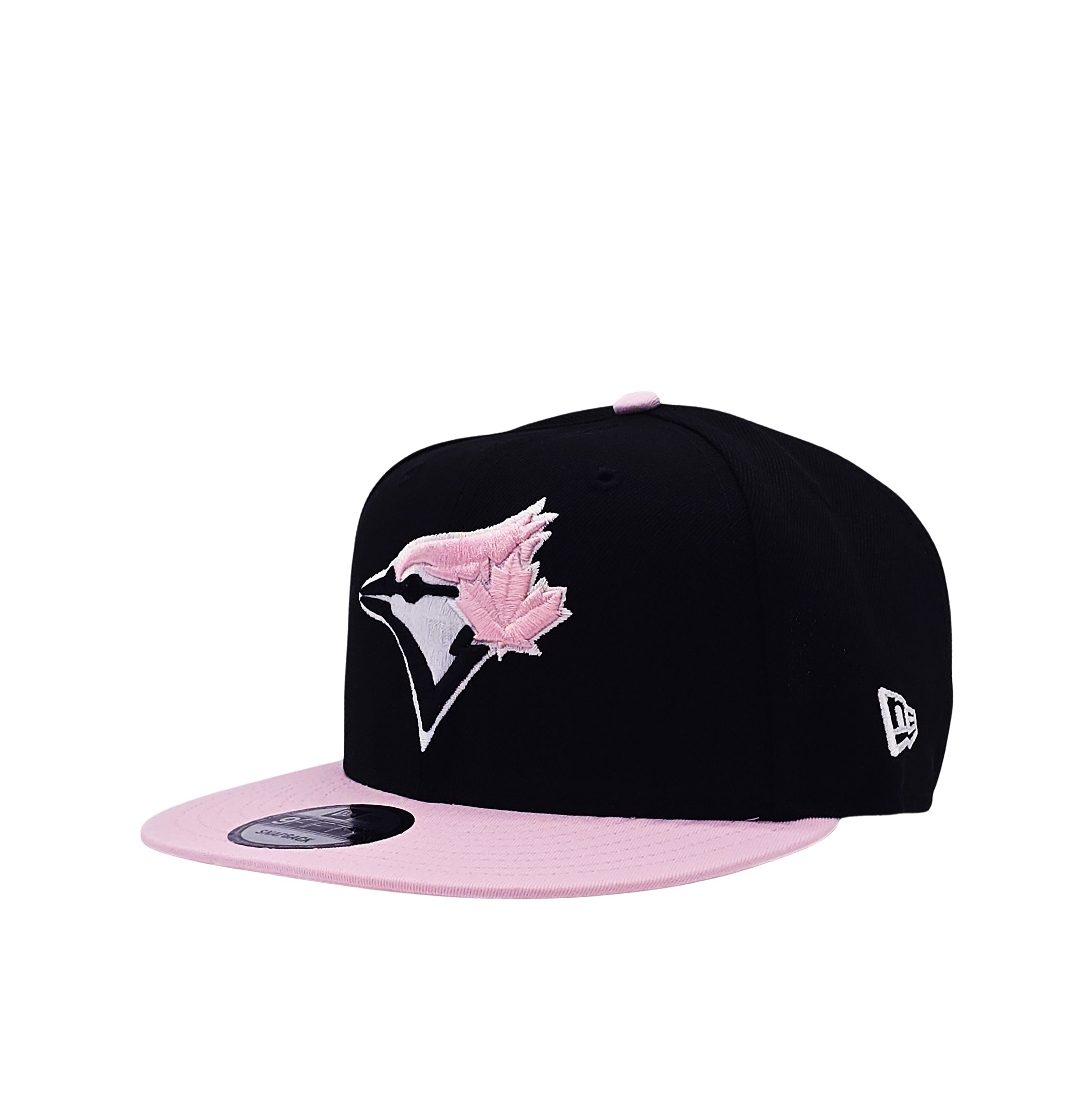 9FIFTY NEW ERA MLB 1992 WORLD SERIES TORONTO BLUE JAYS BLACK/PINK SNAPBACK HAT