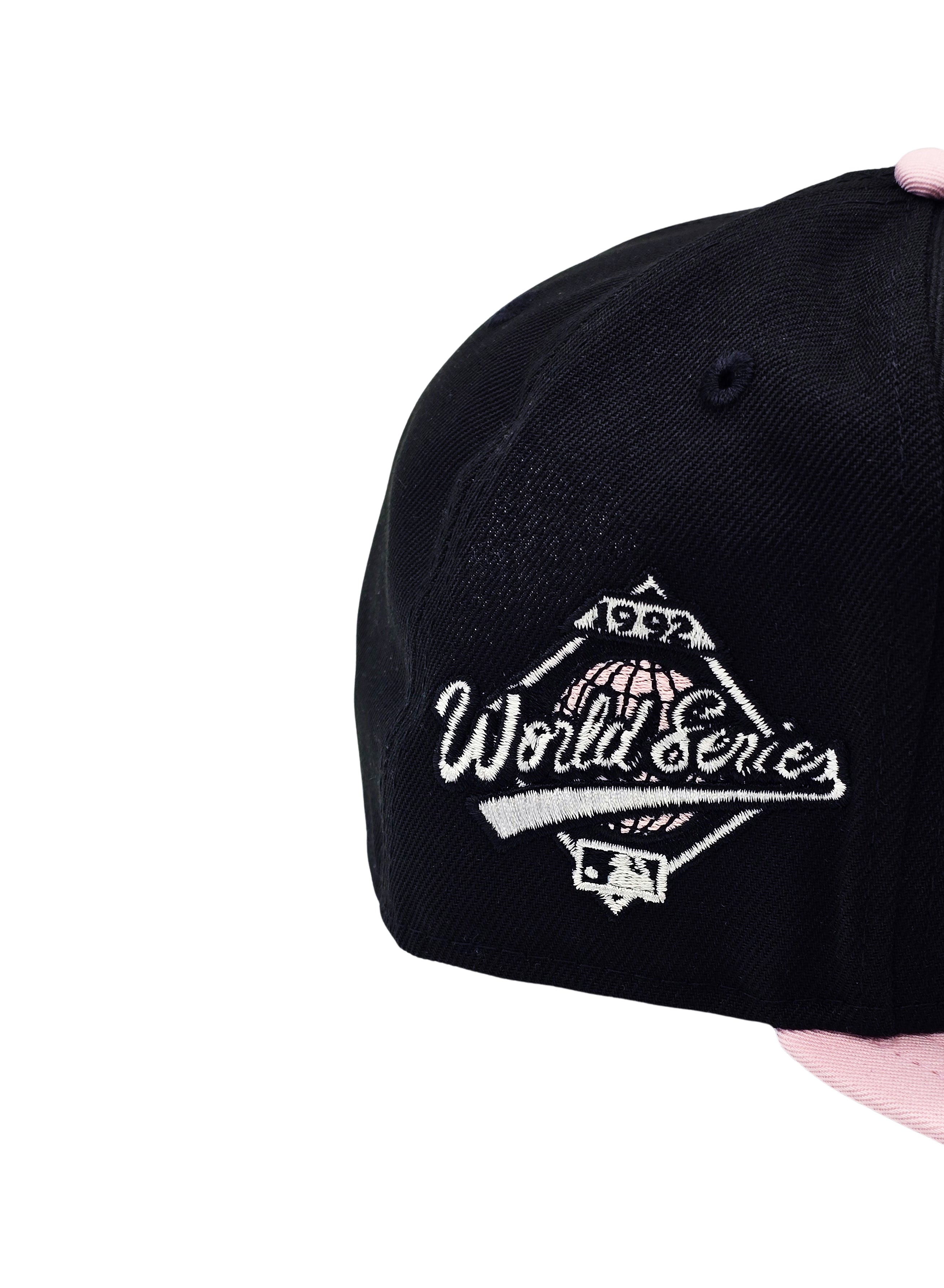 9FIFTY NEW ERA MLB 1992 WORLD SERIES TORONTO BLUE JAYS BLACK/PINK SNAPBACK HAT