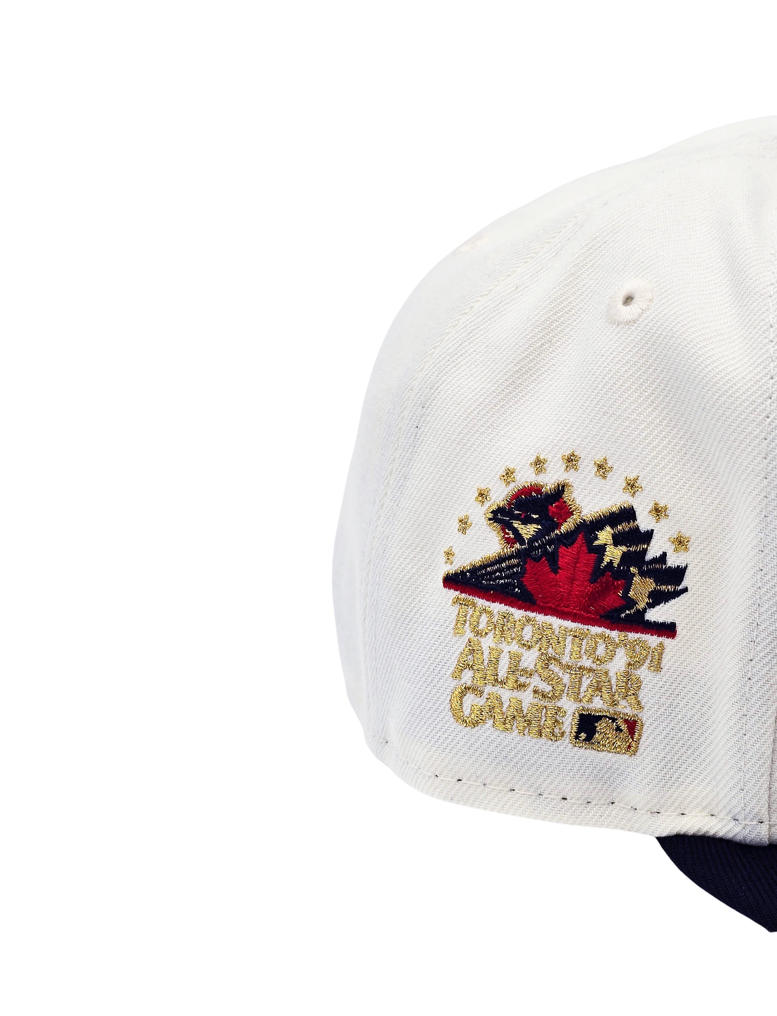 9FIFTY NEW ERA MLB 1991 TORONTO ALL-STAR GAME TORONTO BLUE JAYS CREAM/NAVY/GOLD SNAPBACK HAT