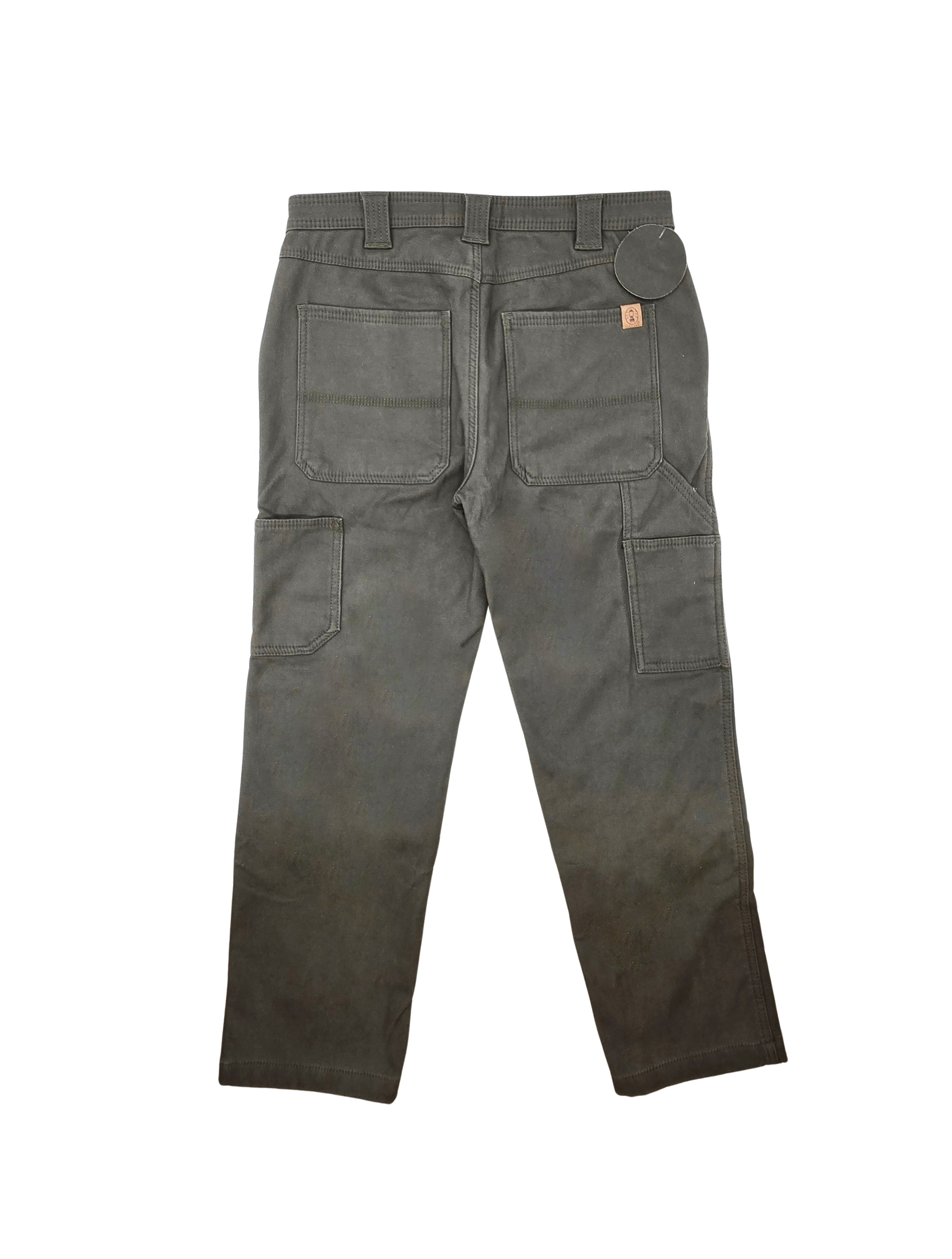 COLEMAN MEN'S BELUGA GREY WORK PANTS