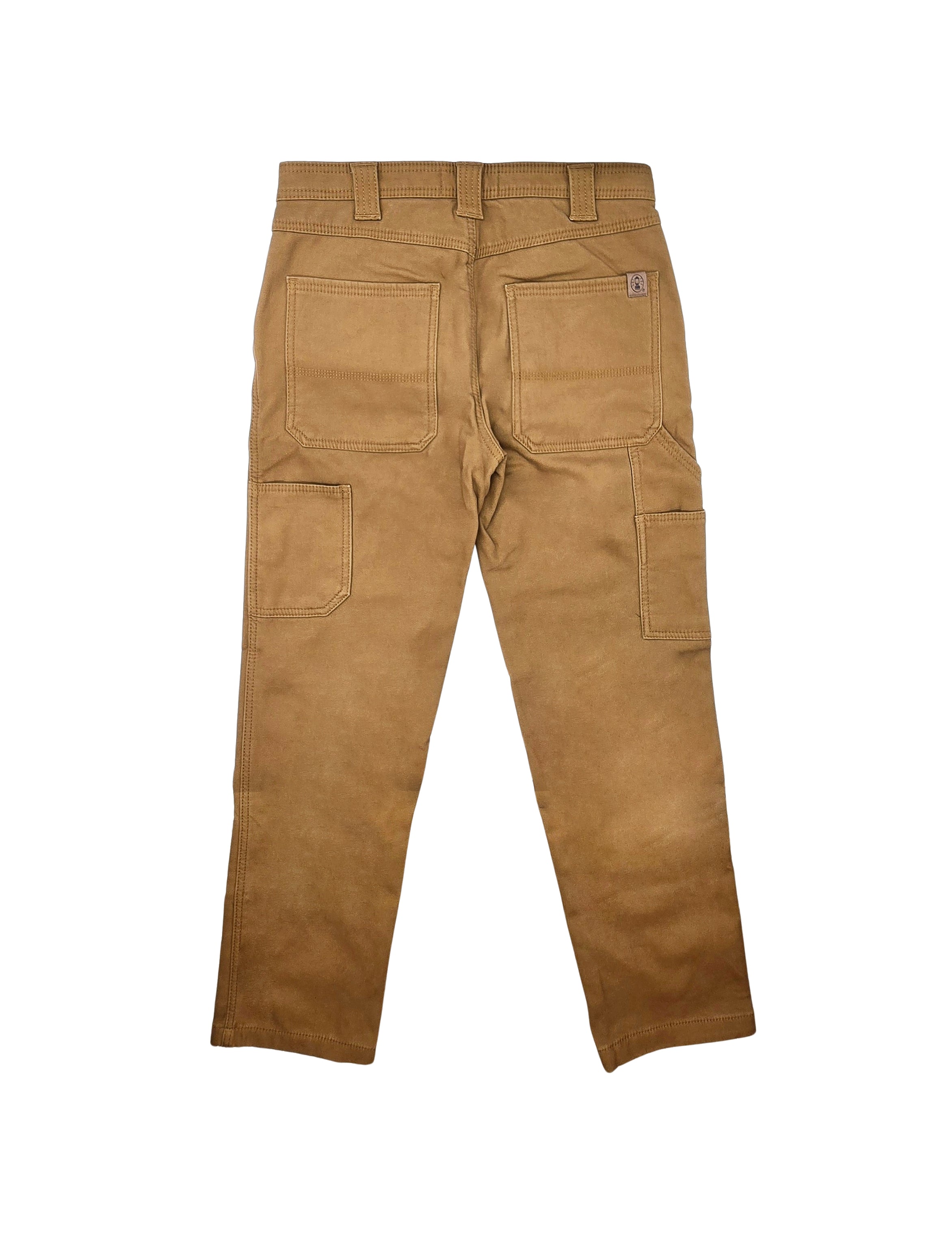 COLEMAN MEN'S COFFEE BROWN WORK PANTS