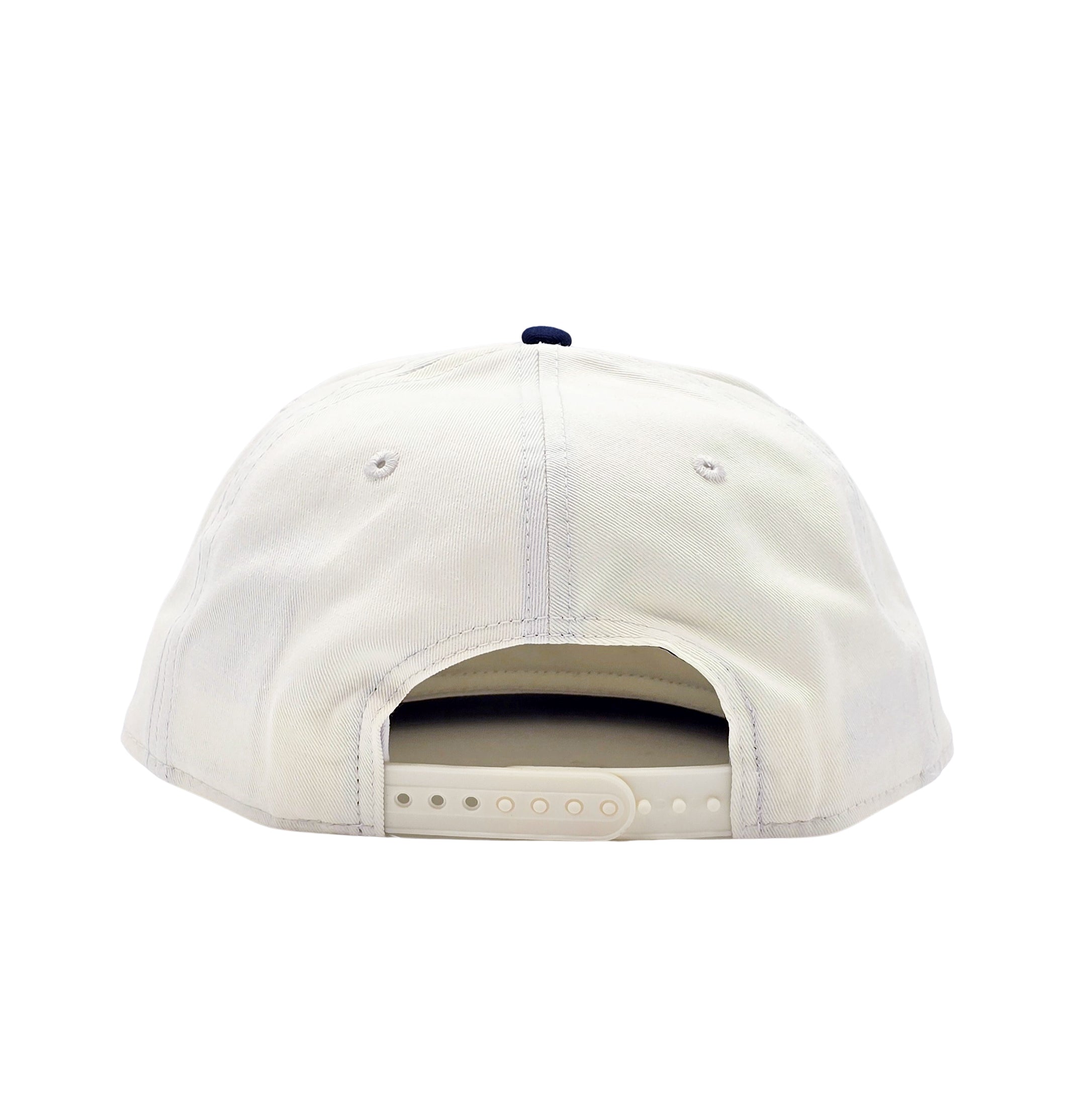 NEW ERA 9FIFTY NFL DENVER NUGGETS CREAM/NAVY SNAPBACK HAT