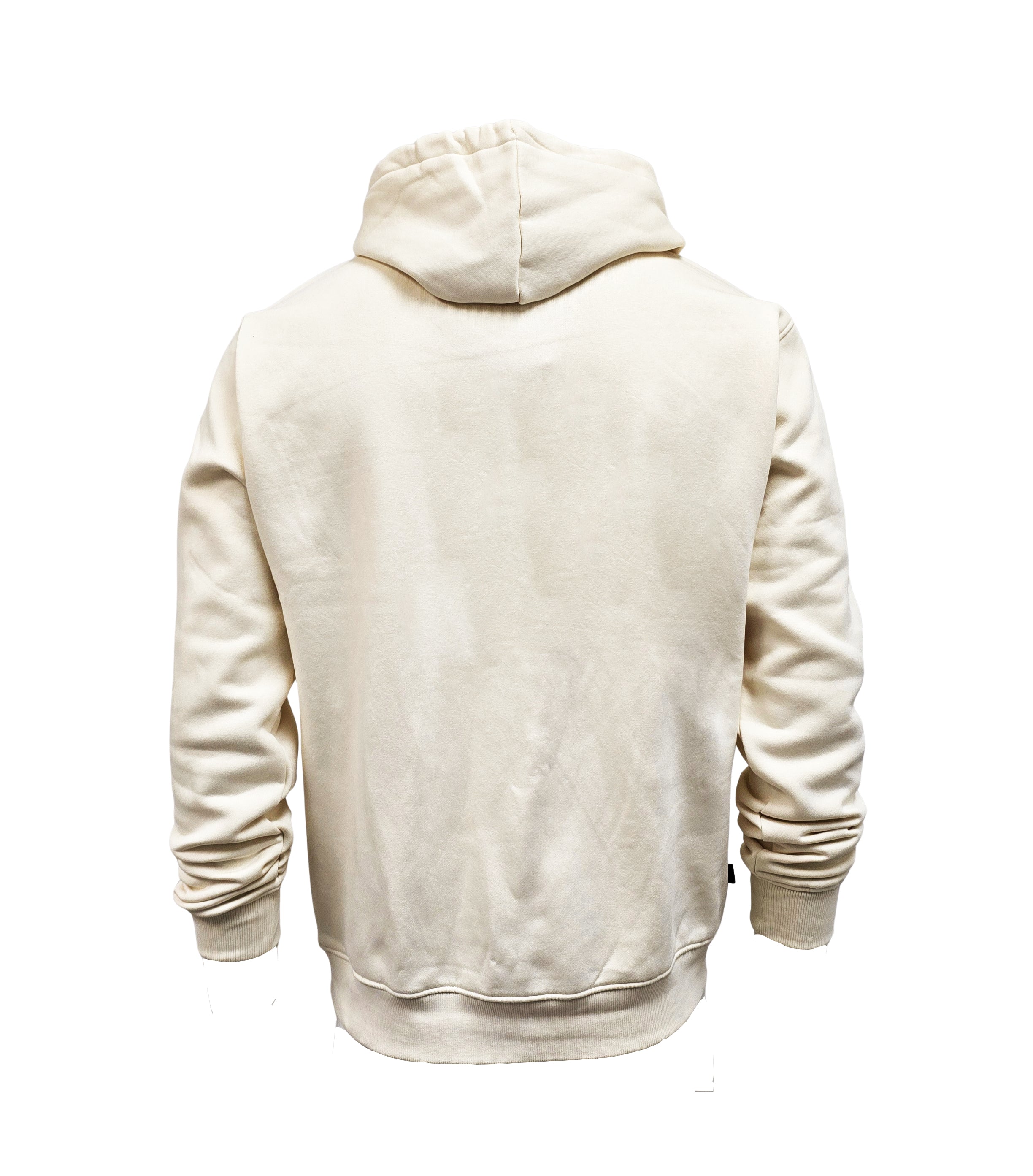 SWITCH REMARKABLE MEN'S RHINESTONE KING OF RESPECT, LION GRAPHIC HOODIE (CREAM)
