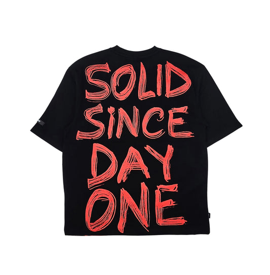 SWITCH MEN'S STAY SOLID GRAPHIC T-SHIRT (BLACK)
