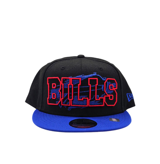 9FIFTY NEW ERA BUFFALO BILLS BLACK/BLUE SNAPBACK HAT